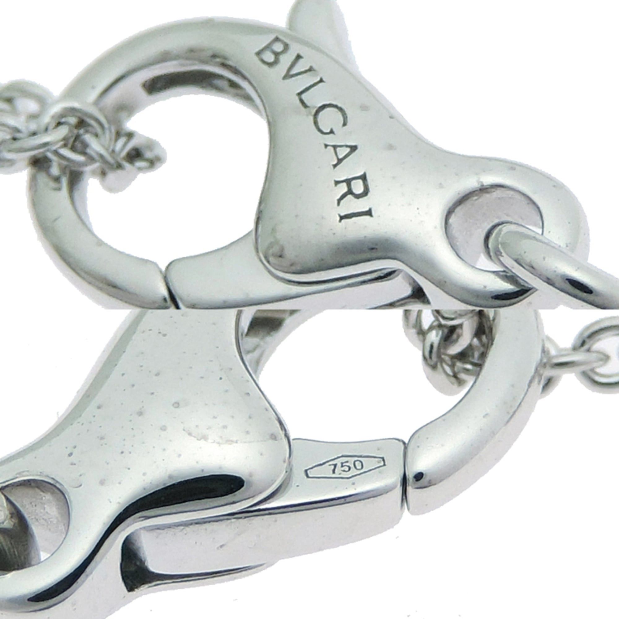 Bvlgari Bvlgari 2024 Circle Diamond Necklace for Men and Women, 361076, 750 White Gold Size ONE SIZE - 5 Thumbnail