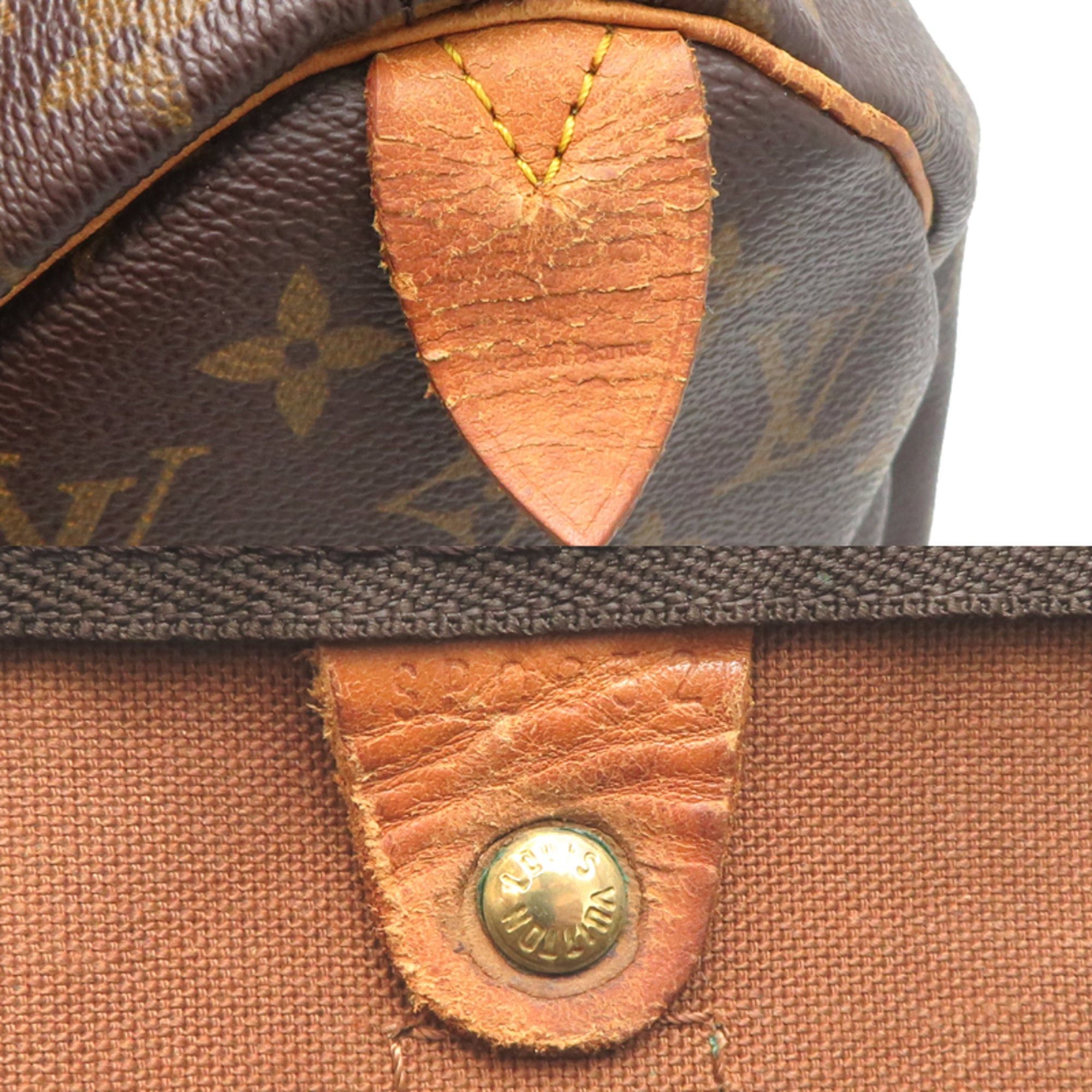 Louis Vuitton Louis Vuitton Keepall 45 Boston Bag for Women and Men, M41428 (Discontinued) Monogram Brown Size ONE SIZE - 7 Thumbnail