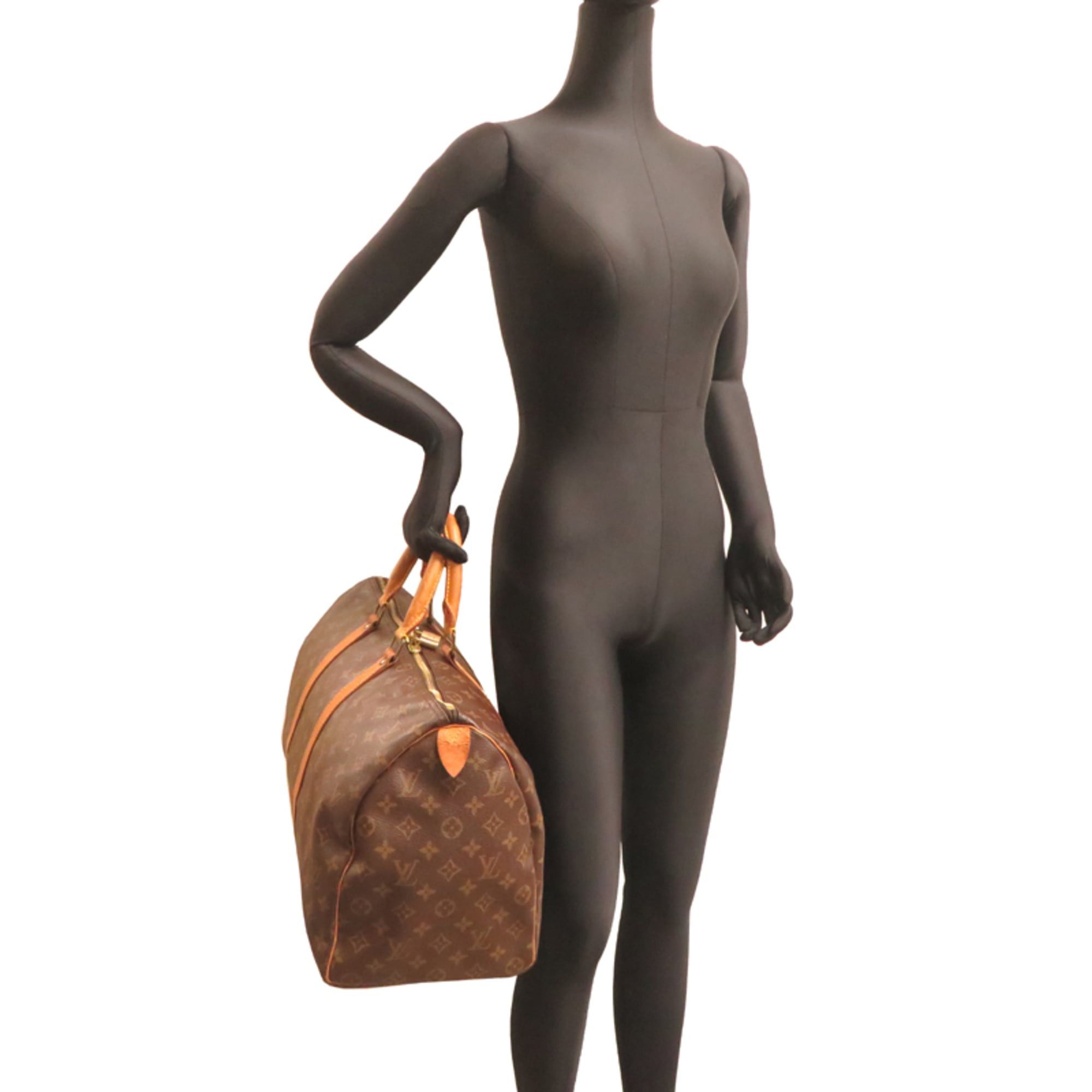 Louis Vuitton Louis Vuitton Keepall 45 Boston Bag for Women and Men, M41428 (Discontinued) Monogram Brown Size ONE SIZE - 8 Thumbnail