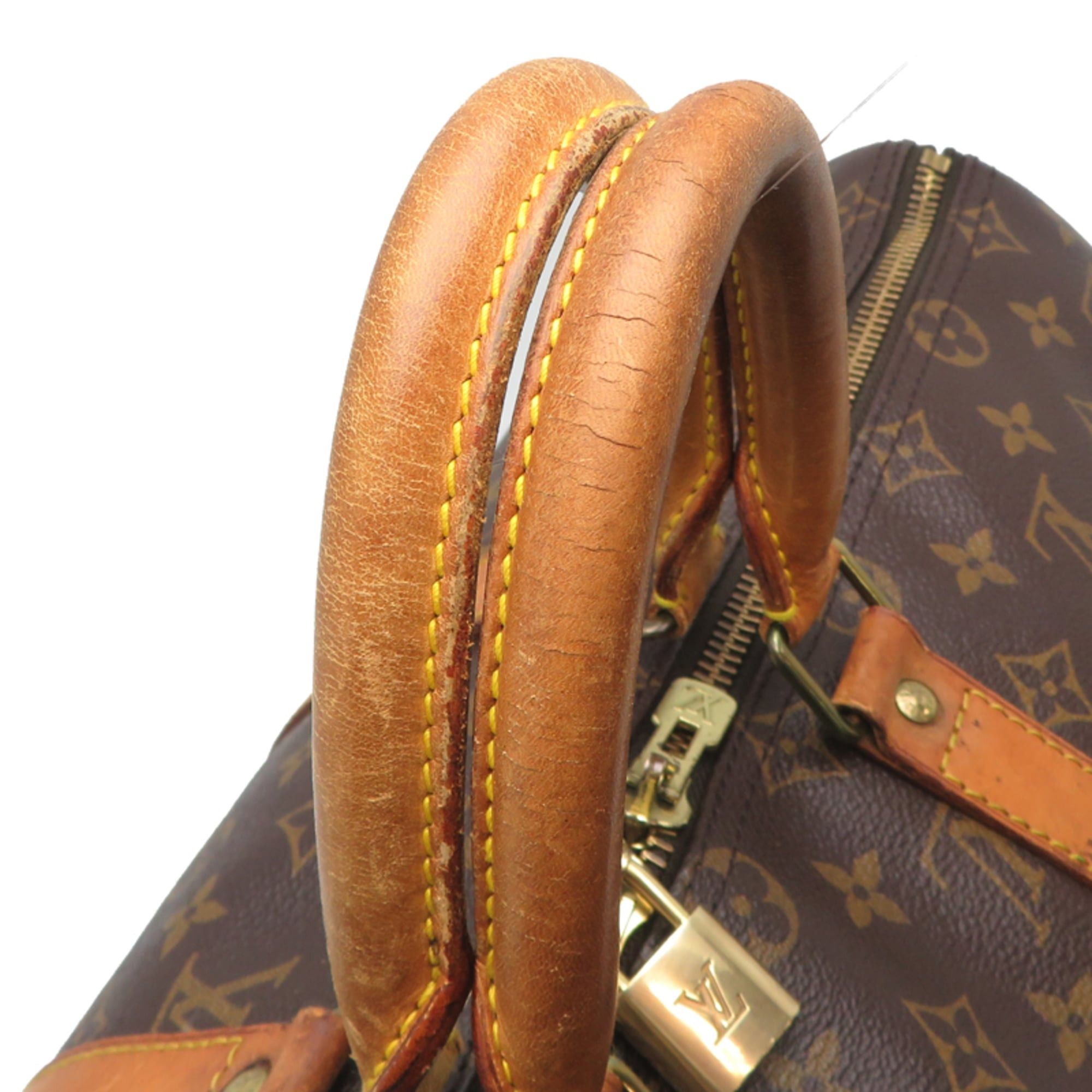 Louis Vuitton Louis Vuitton Keepall 45 Boston Bag for Women and Men, M41428 (Discontinued) Monogram Brown Size ONE SIZE - 5 Thumbnail