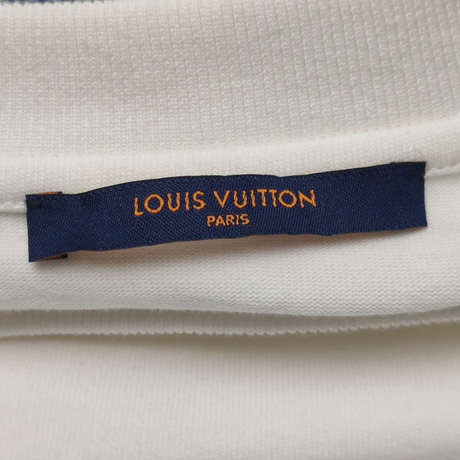 Louis Vuitton White 'DO A KICKFLIP' Cotton Crew Neck T-Shirt L Size US L / EU 52-54 / 3 - 11 Thumbnail