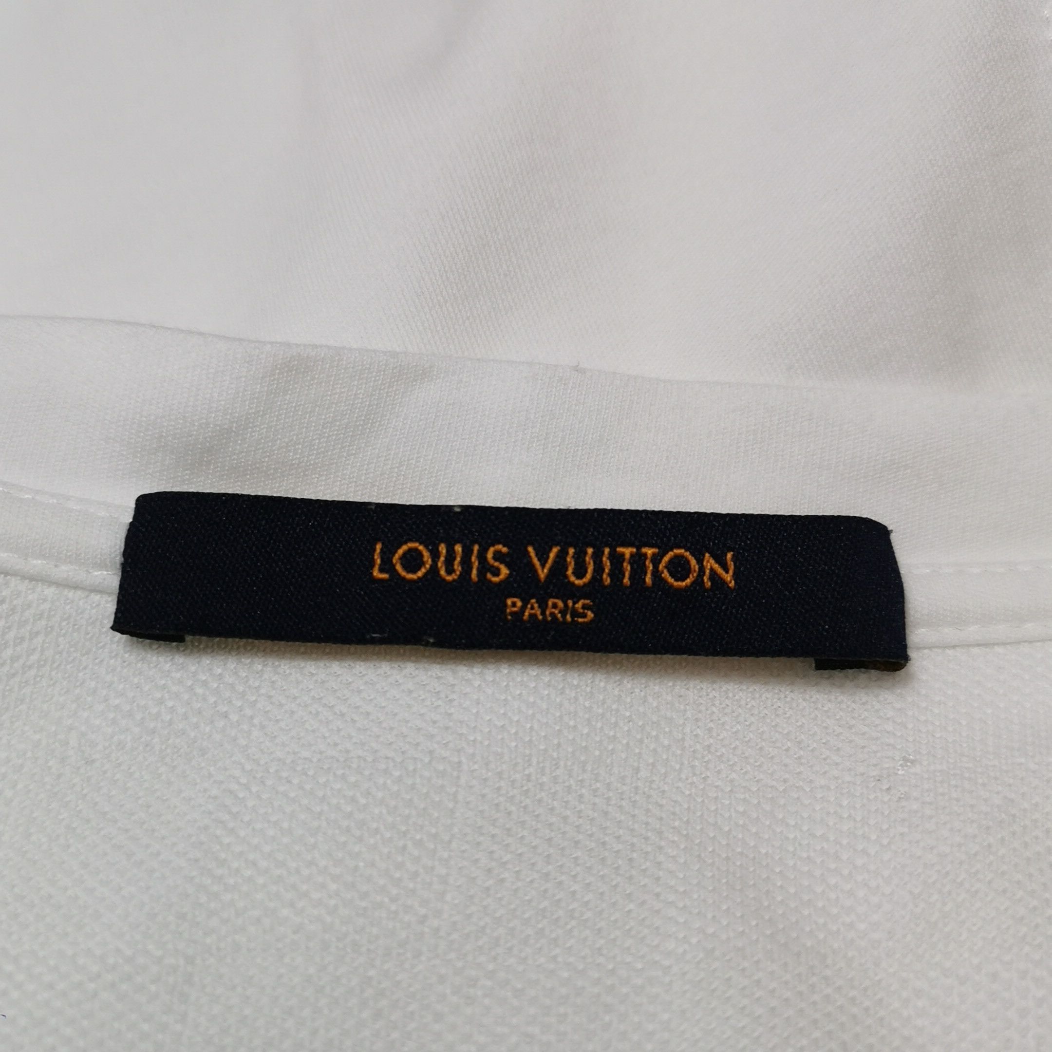 Louis Vuitton Louis Vuitton S Cotton Solid Crew Neck T-shirt Size US S / EU 44-46 / 1 - 7 Thumbnail