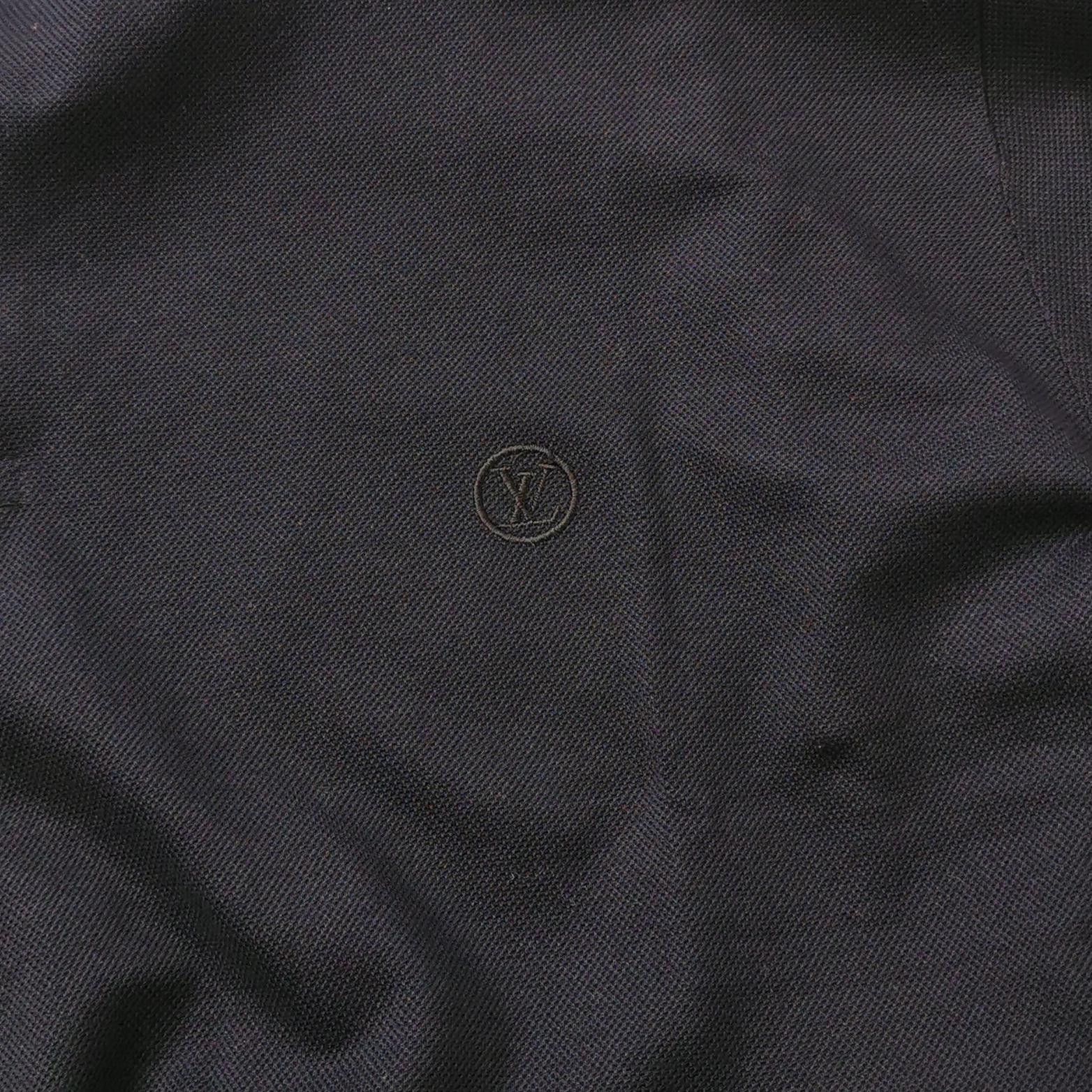Louis Vuitton Louis Vuitton XXL Cotton Solid Polo Shirt Size US XXL / EU 58 / 5 - 5 Thumbnail