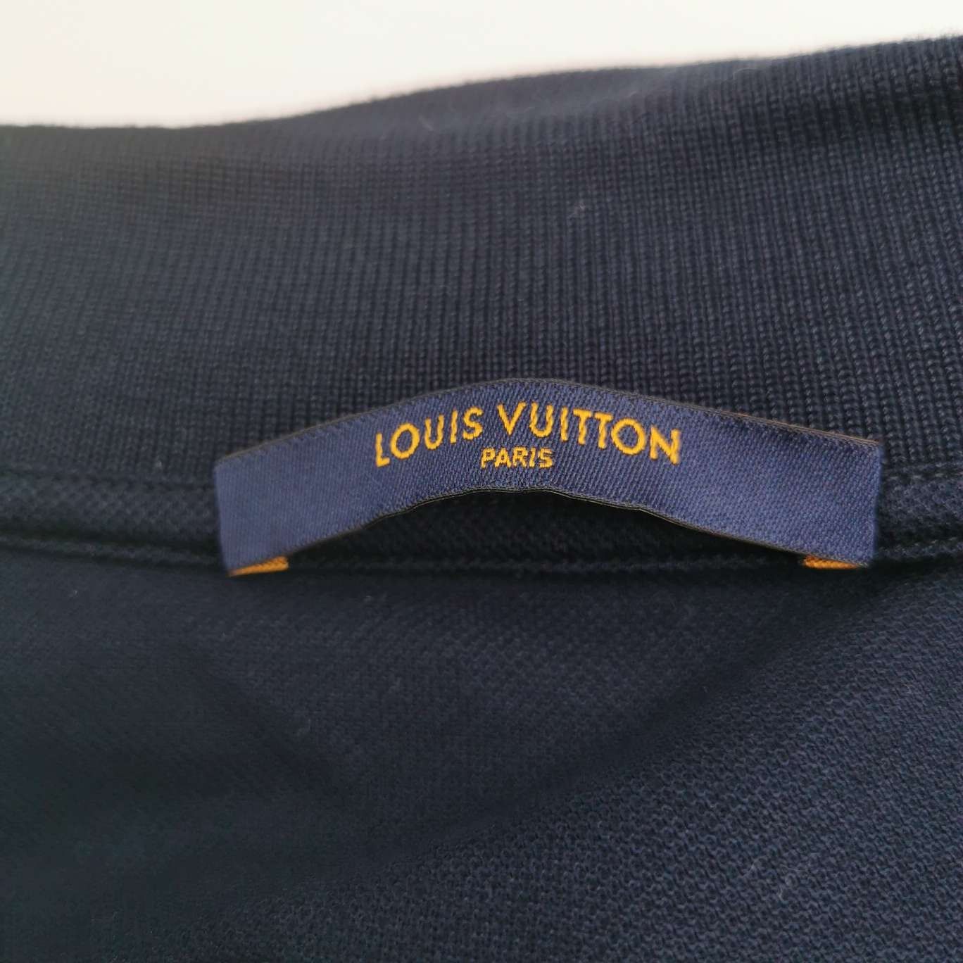Louis Vuitton Louis Vuitton XXL Cotton Solid Polo Shirt Size US XXL / EU 58 / 5 - 8 Thumbnail