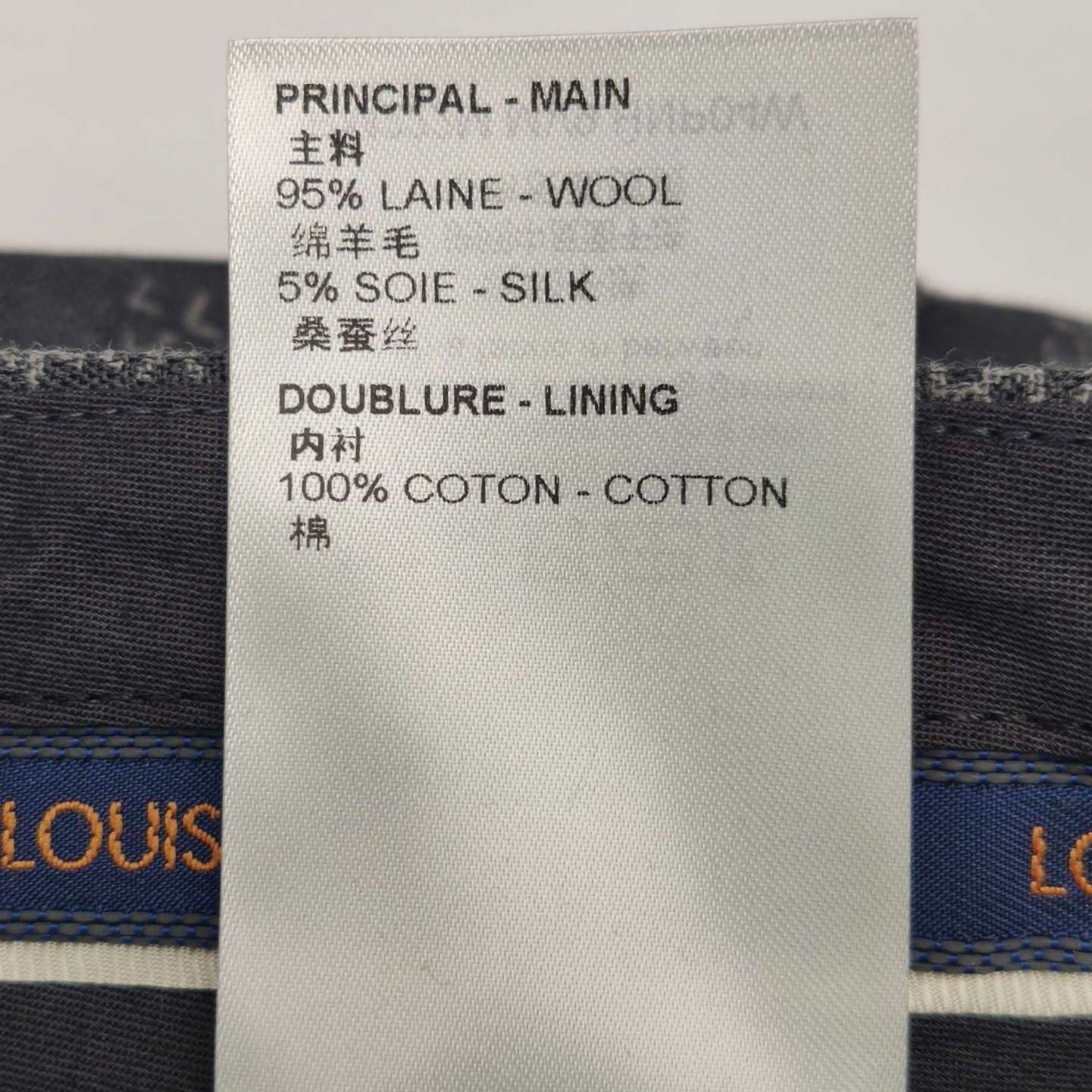 Louis Vuitton Louis Vuitton Wool-Silk Logo XS Pants Size US 27 - 15 Thumbnail