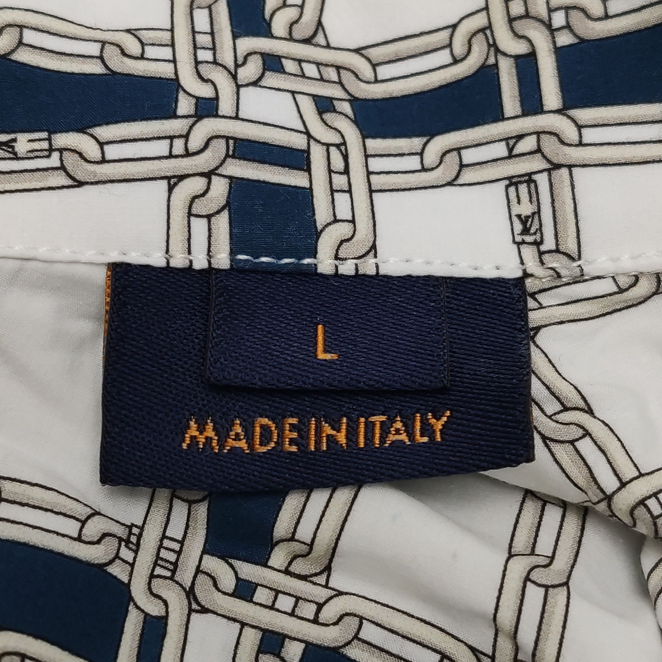 Louis Vuitton XL Checkered Short-Sleeve Shirt