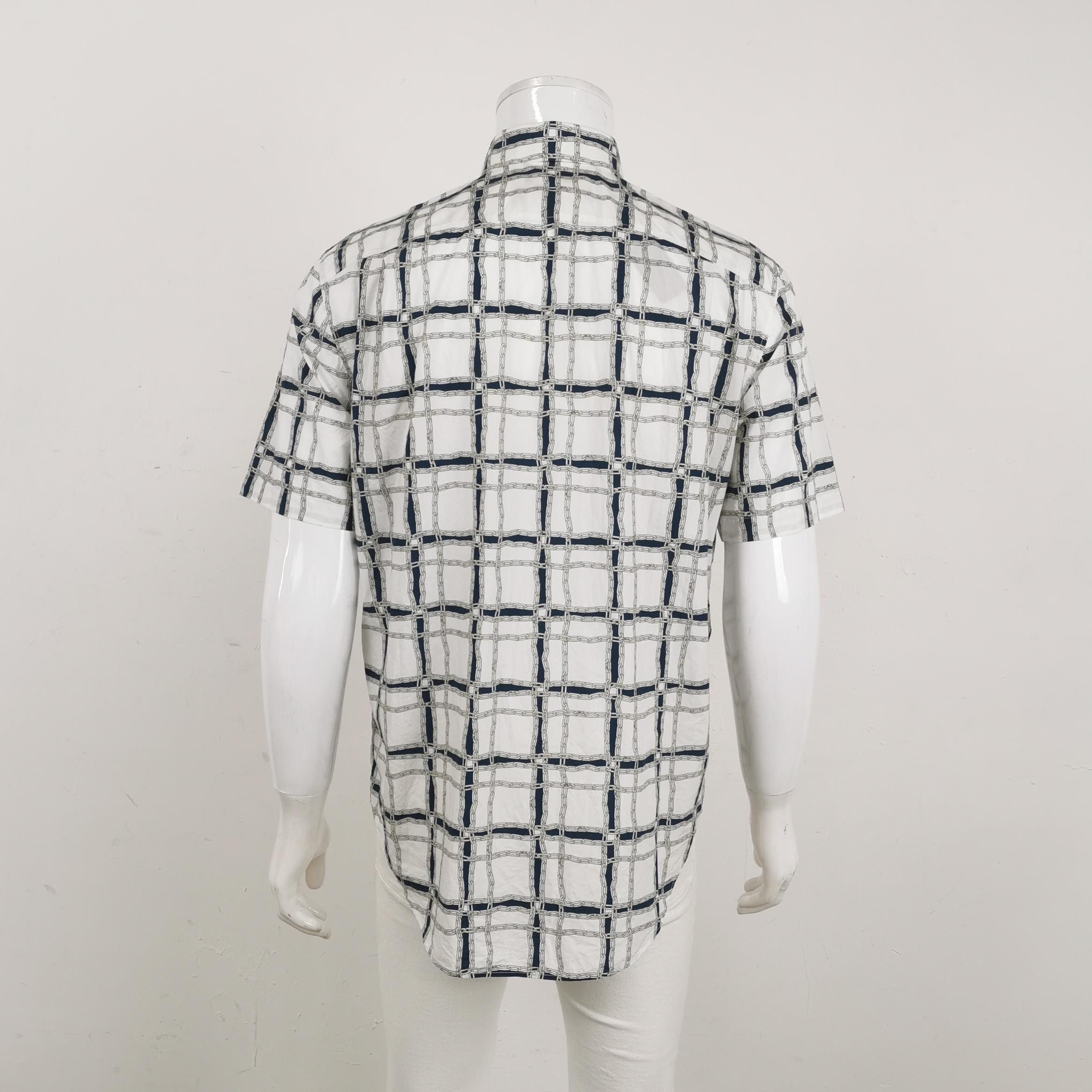 Louis Vuitton XL Checkered Short-Sleeve Shirt