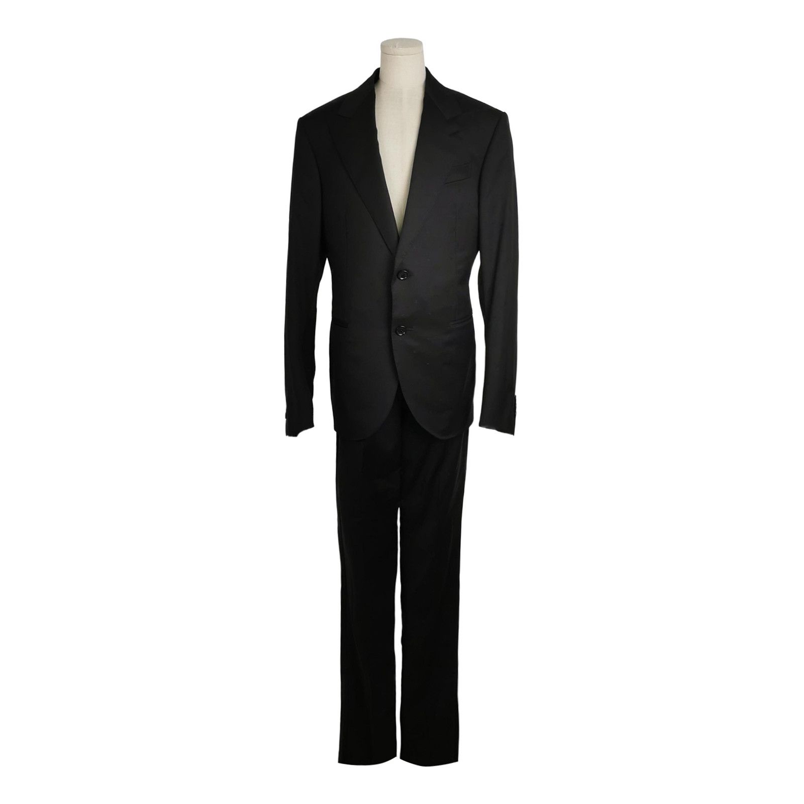 Louis Vuitton Louis Vuitton Black Two-Piece Suit 48 Size US XXS / EU 40 - 2 Thumbnail