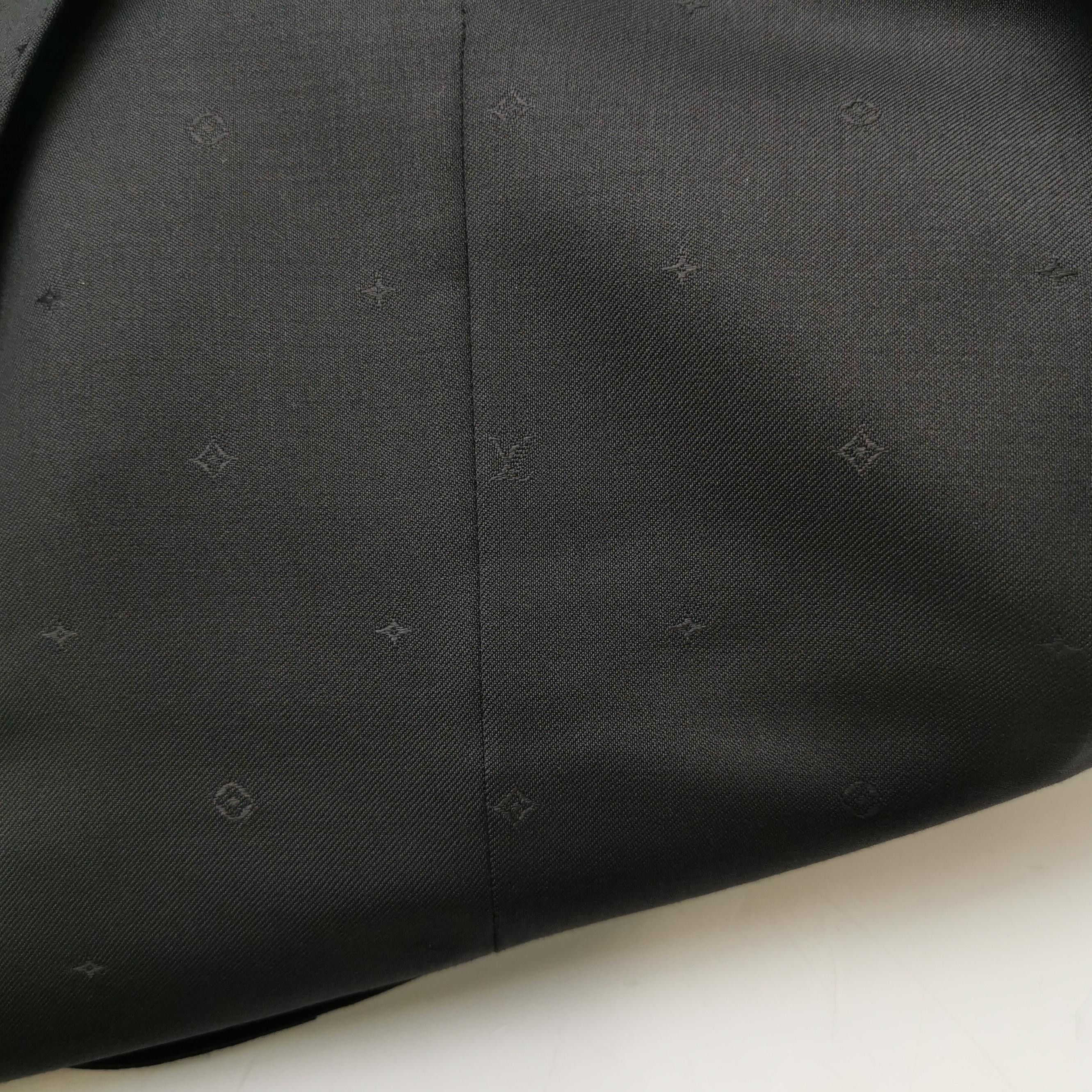 Louis Vuitton Louis Vuitton Black Two-Piece Suit 48 Size US XXS / EU 40 - 5 Thumbnail