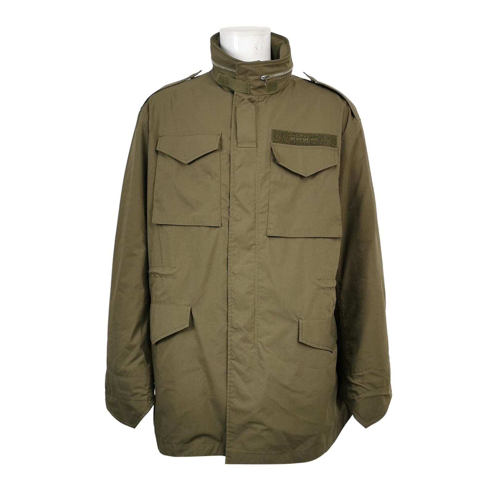 Givenchy Givenchy Olive Logo Cargo Jacket XXL Size US L / EU 52-54 / 3 - 2 Thumbnail