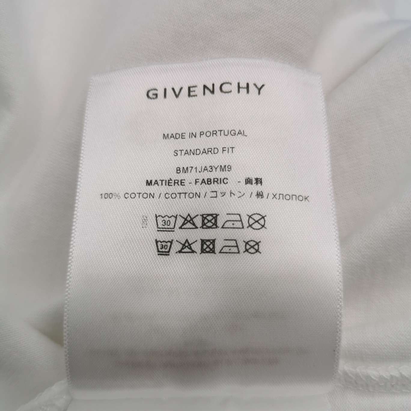 Givenchy Givenchy Cotton Logo Crew Neck T-Shirt L Size US L / EU 52-54 / 3 - 16 Thumbnail