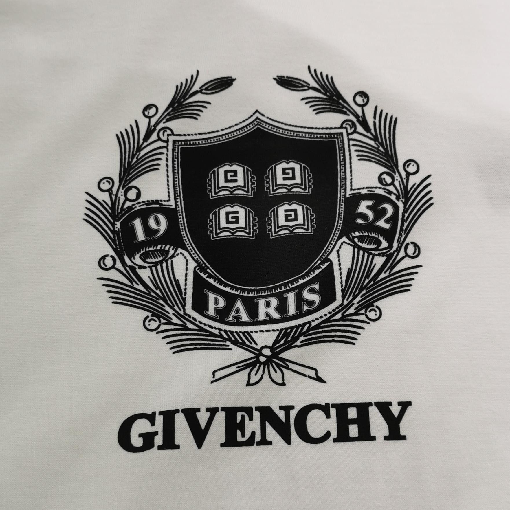 Givenchy Givenchy Cotton Logo Crew Neck T-Shirt L Size US L / EU 52-54 / 3 - 5 Thumbnail