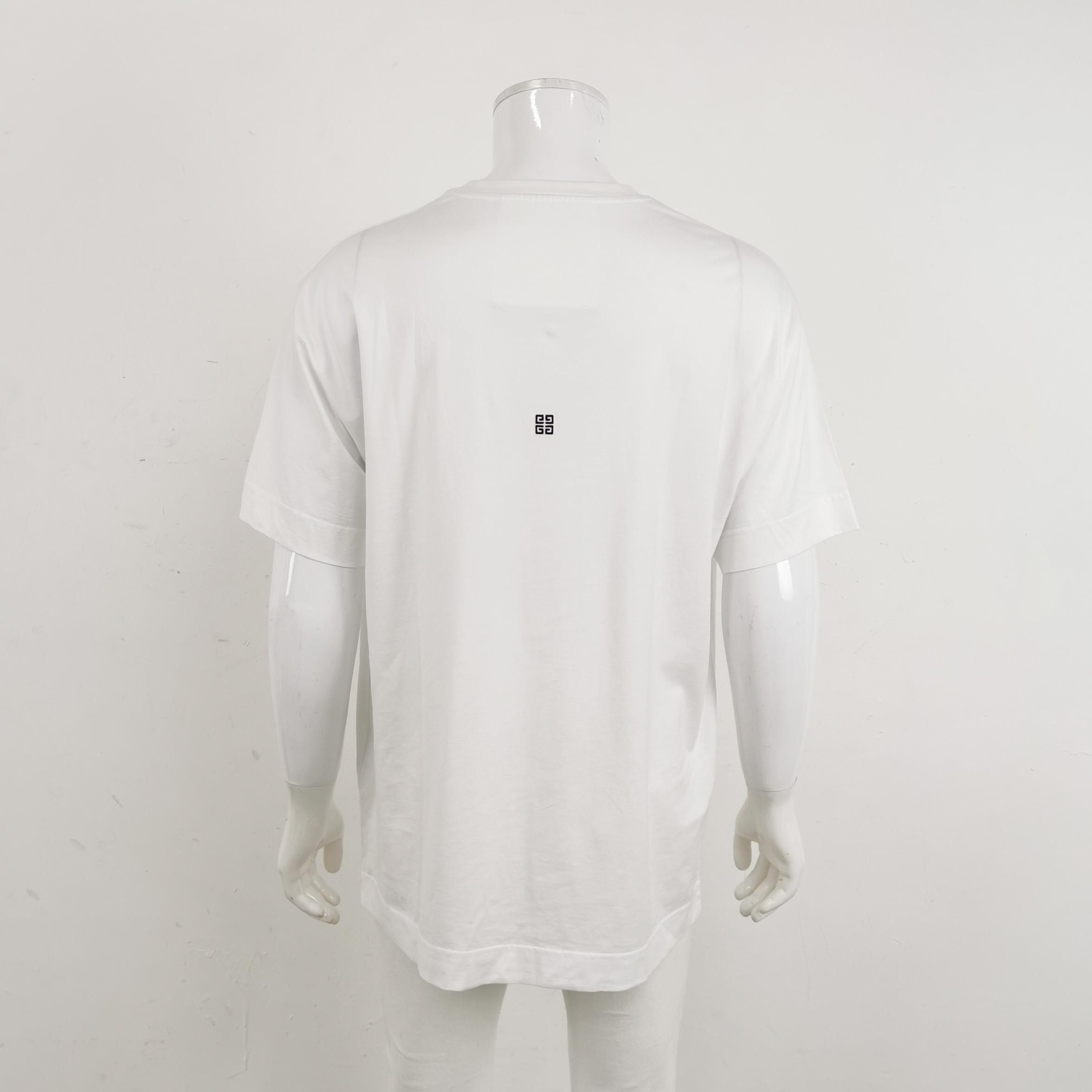Givenchy Givenchy M Size Cotton Crewneck Logo T-Shirt Size US M / EU 48-50 / 2 - 4 Thumbnail