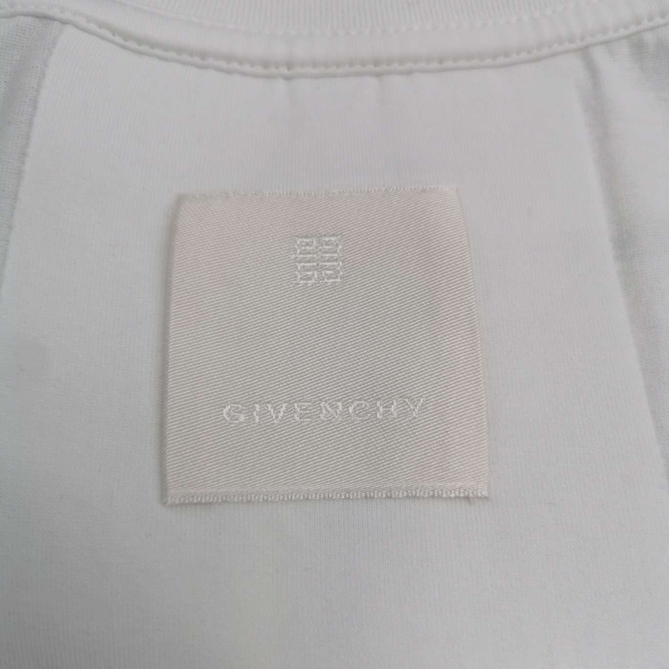 Givenchy Givenchy M Size Cotton Crewneck Logo T-Shirt Size US M / EU 48-50 / 2 - 9 Thumbnail