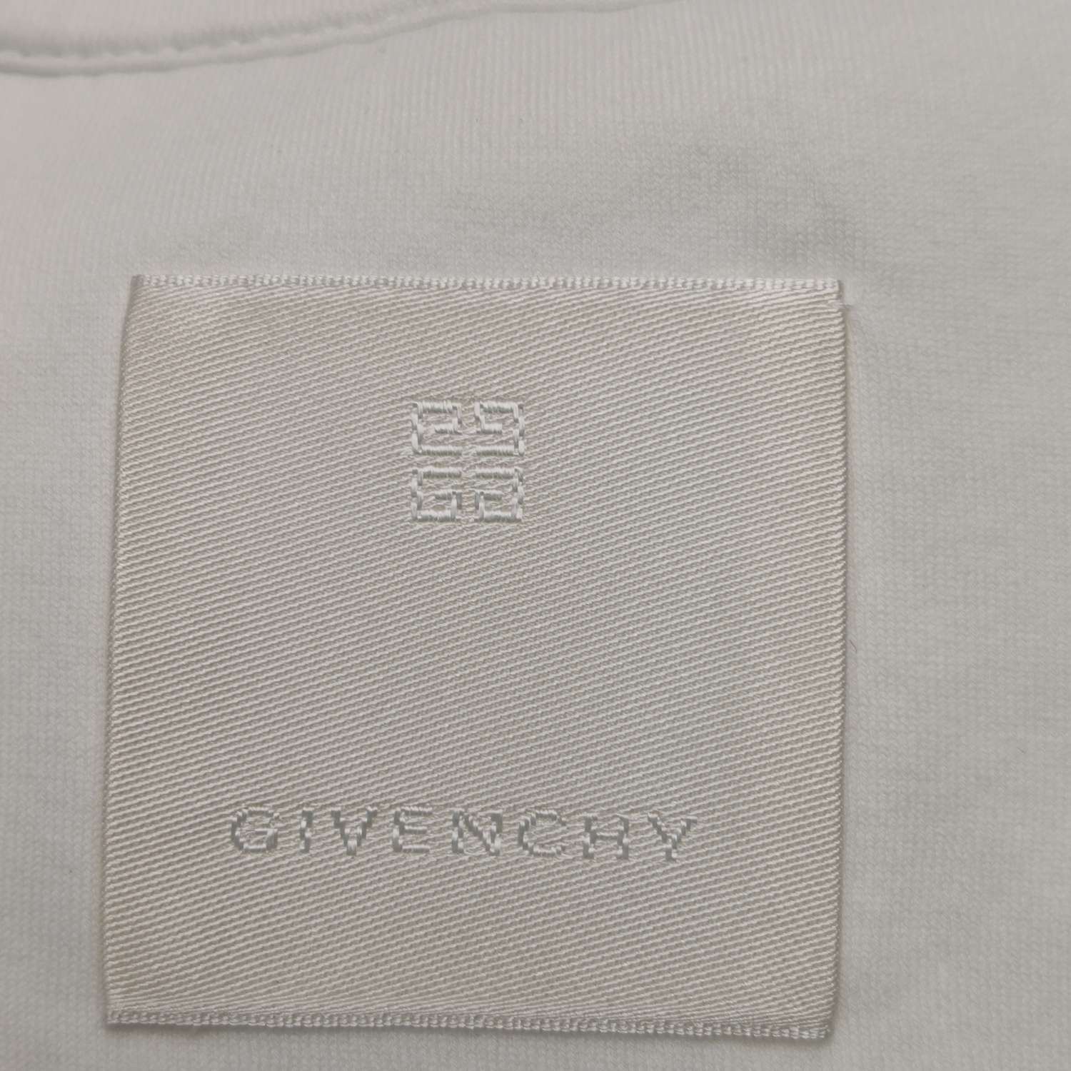 Givenchy Givenchy S Cotton Logo Crew Neck T-Shirt Size US L / EU 52-54 / 3 - 9 Thumbnail