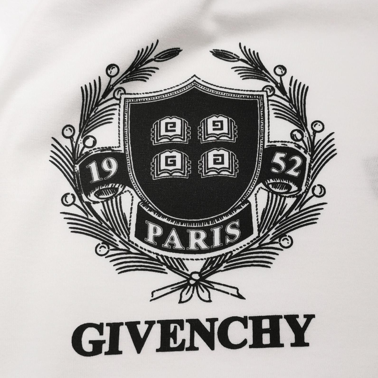 Givenchy Givenchy Cotton Logo Crew Neck T-Shirt M Size US M / EU 48-50 / 2 - 5 Thumbnail