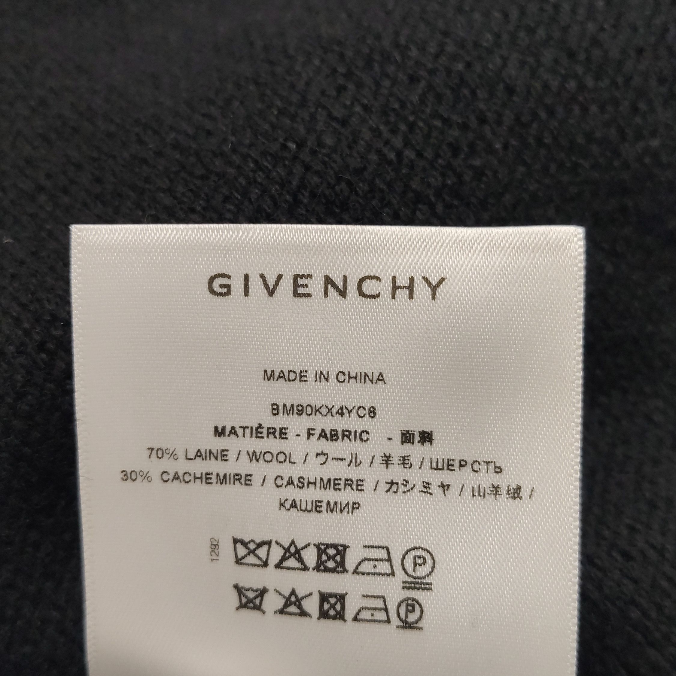 Givenchy Givenchy M Plush Blend Logo Crewneck Sweater Size US M / EU 48-50 / 2 - 17 Thumbnail