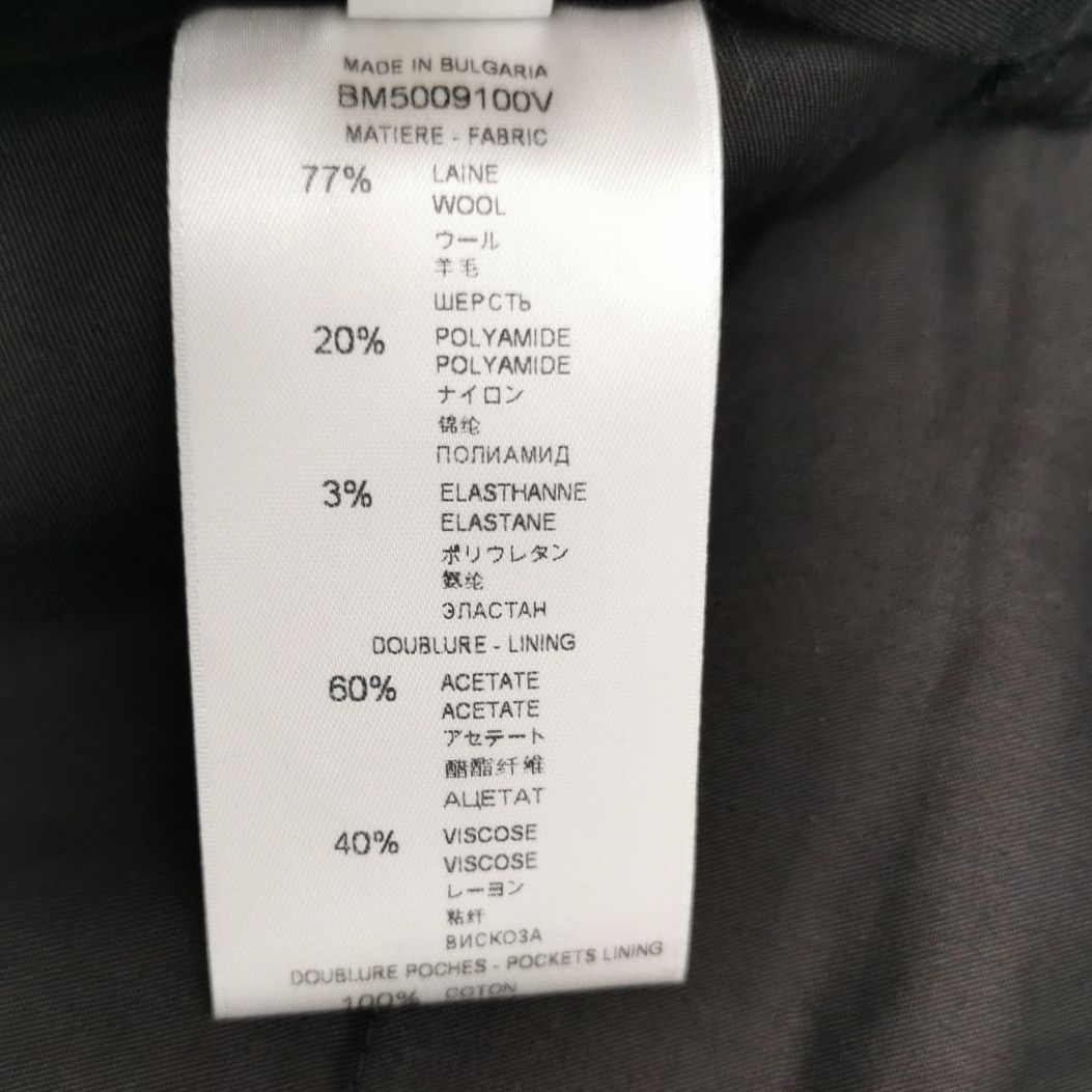 Givenchy Givenchy Black S Size Trousers Red Belt Size US 34 / EU 50 - 19 Thumbnail