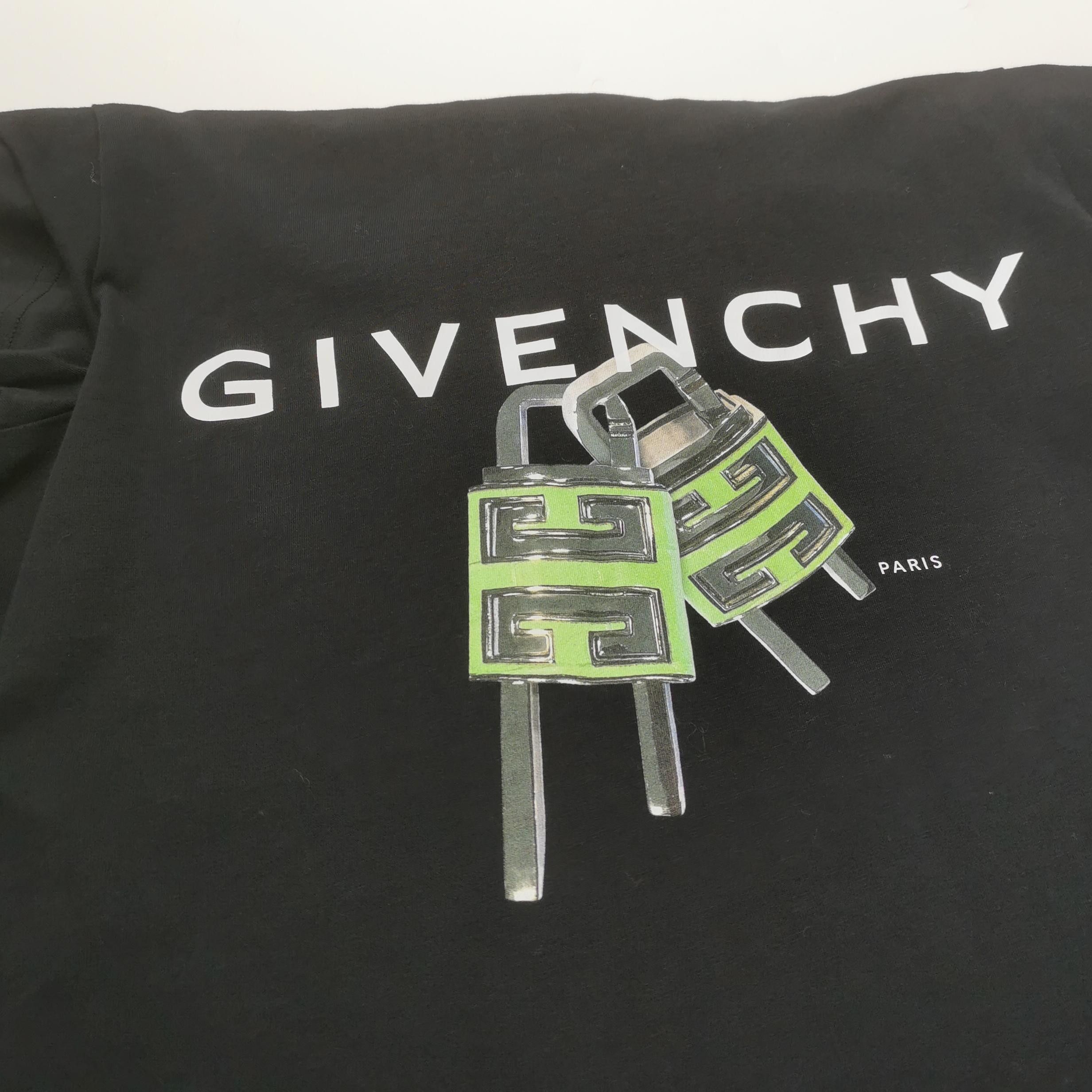 Givenchy Givenchy XS Cotton Logo Crew Neck T-Shirt Size US XS / EU 42 / 0 - 6 Thumbnail