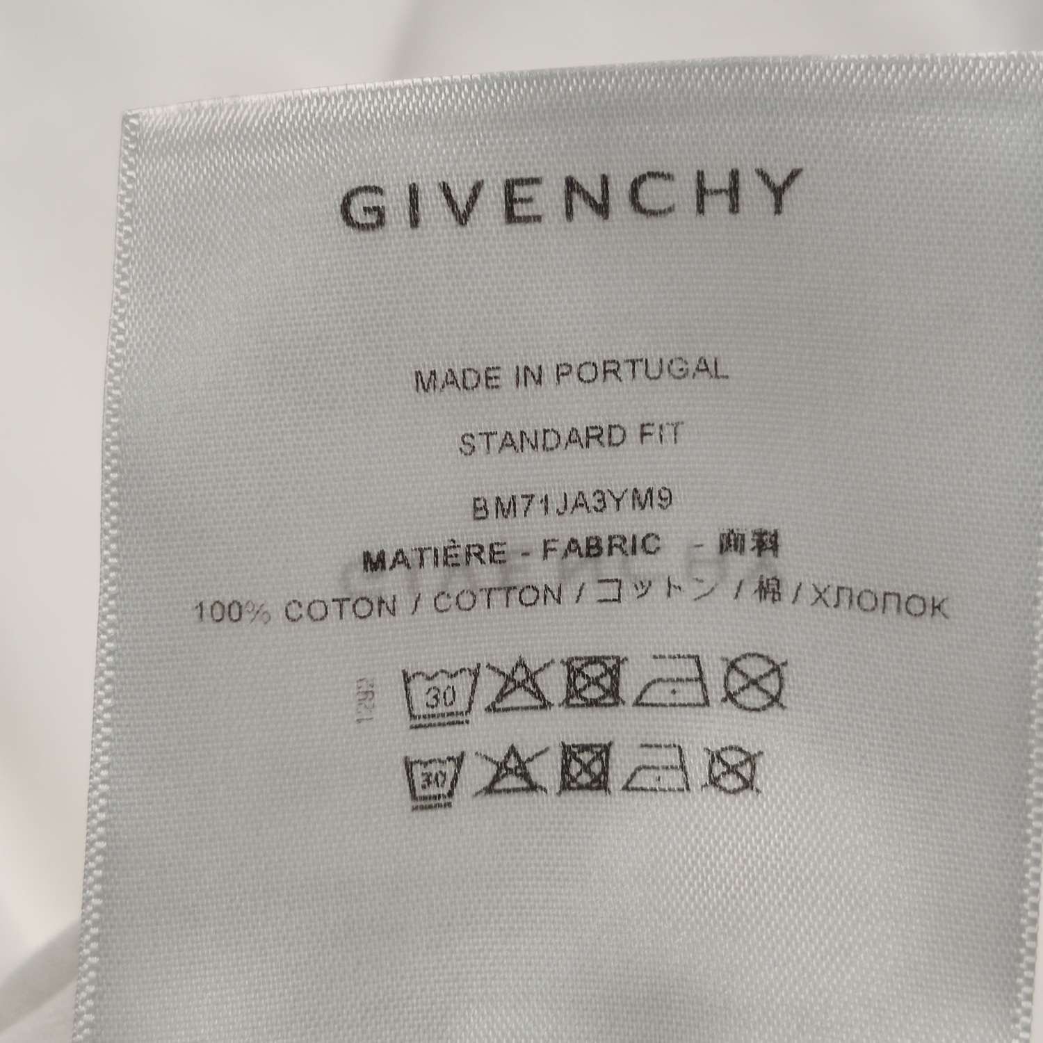 Givenchy Givenchy White Logo Crew Neck T-Shirt XL Size US XL / EU 56 / 4 - 15 Thumbnail