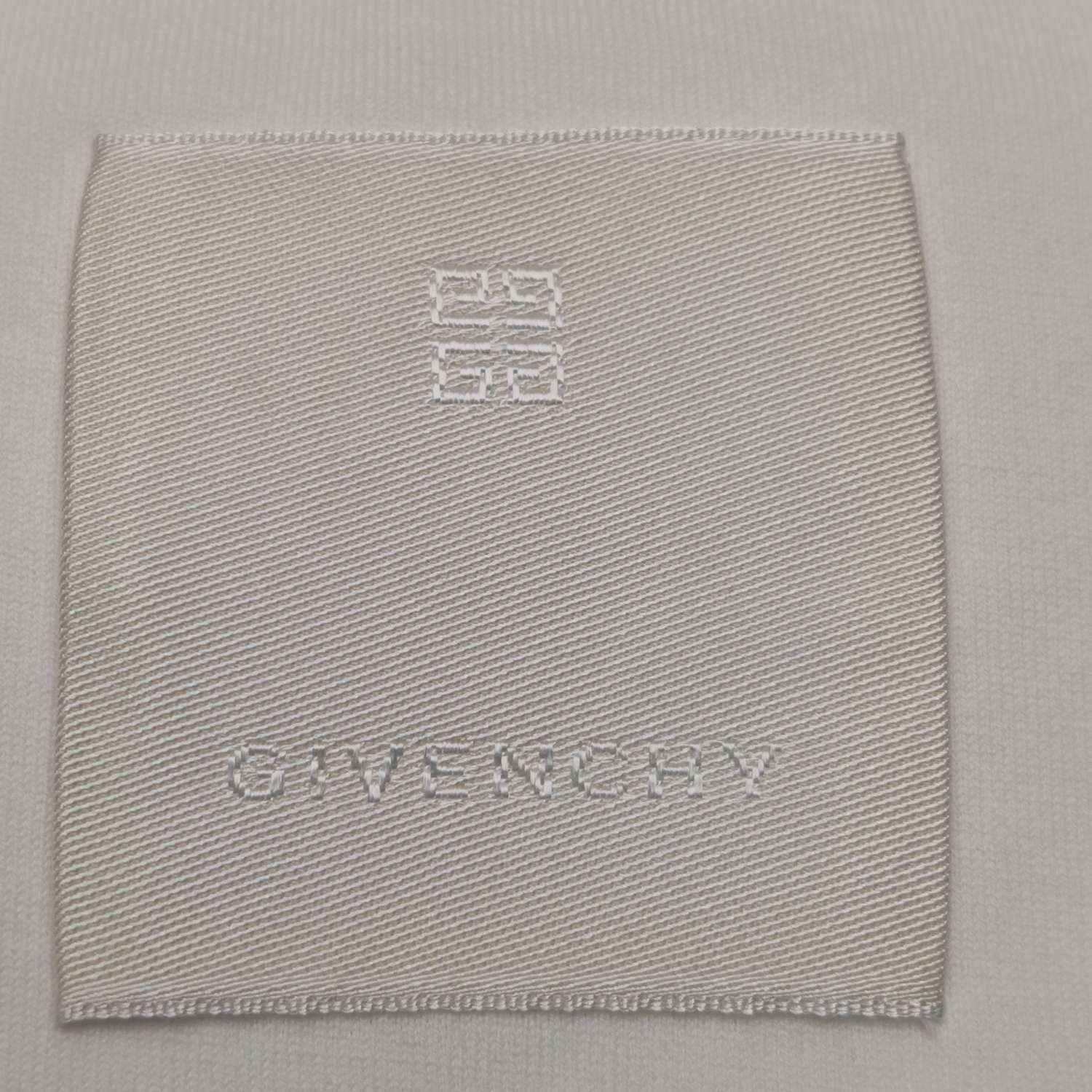 Givenchy Givenchy White Logo Crew Neck T-Shirt XL Size US XL / EU 56 / 4 - 9 Thumbnail