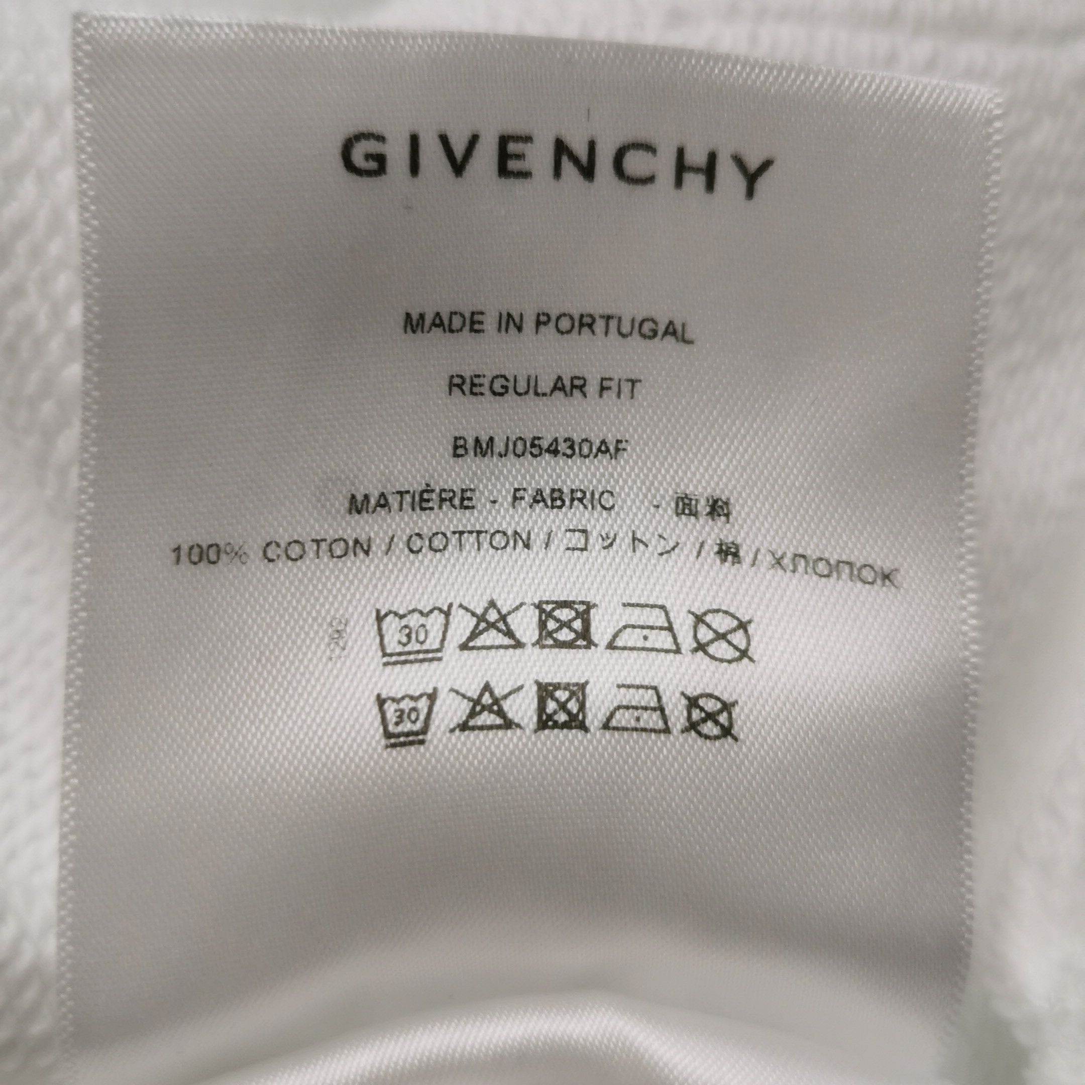 Givenchy Givenchy Cotton Logo Hooded Sweatshirt L Size US L / EU 52-54 / 3 - 15 Thumbnail