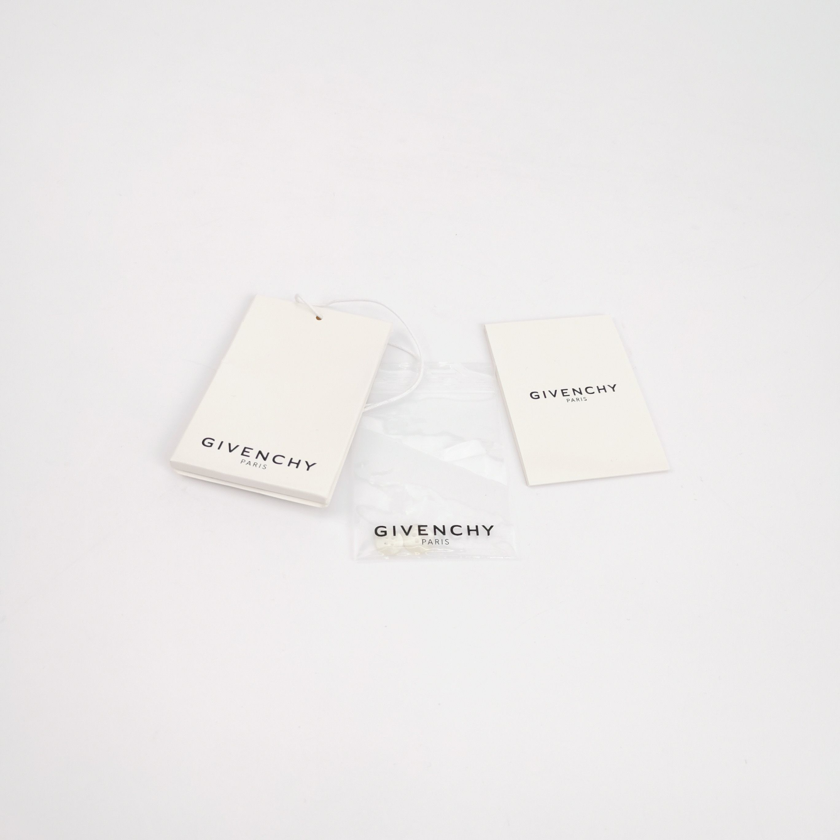 Givenchy Givenchy Cotton Logo Embroidered Collared Shirt Size US L / EU 52-54 / 3 - 8 Thumbnail