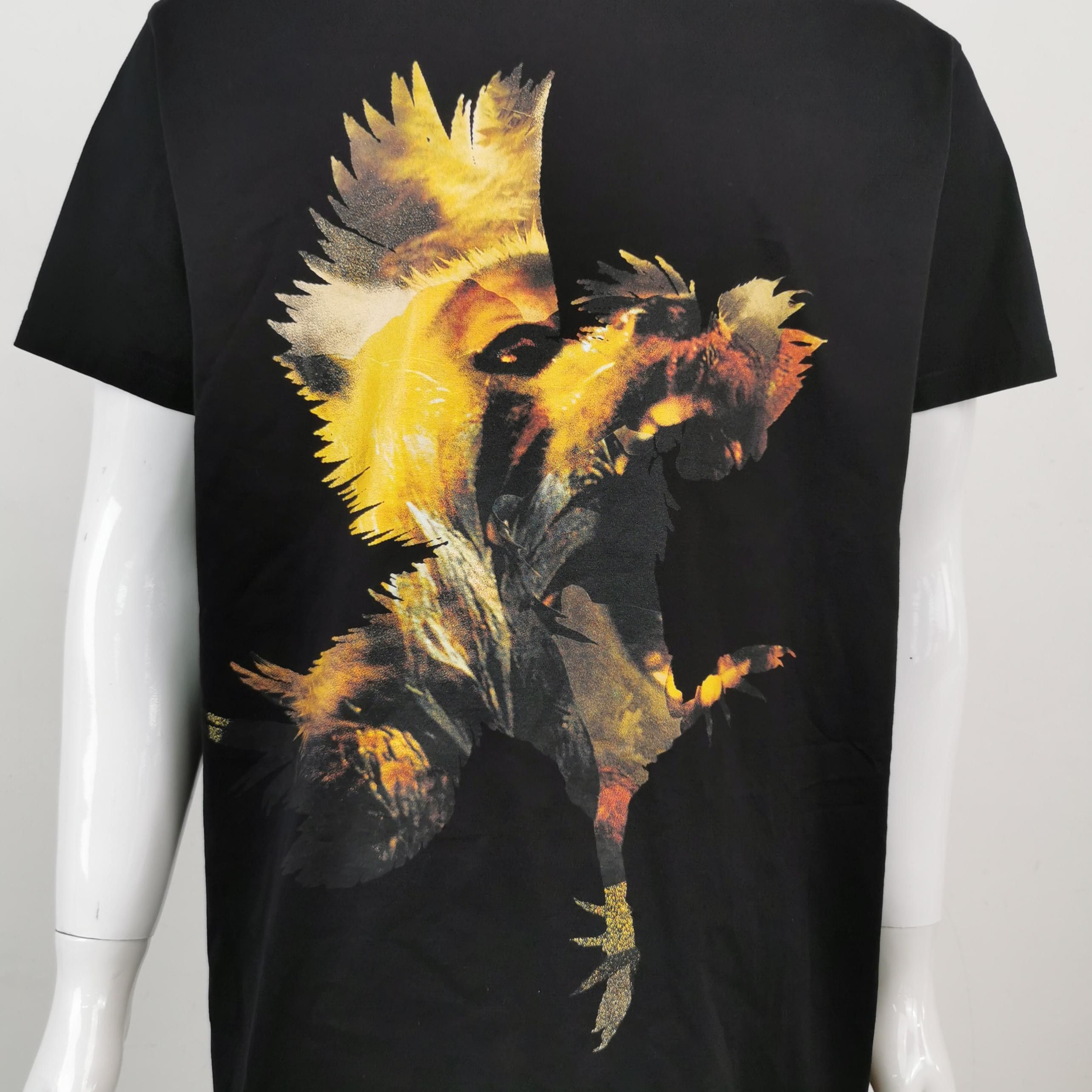 Givenchy Givenchy Cotton Distressed Logo Crew Neck T-Shirt S Size US S / EU 44-46 / 1 - 5 Thumbnail