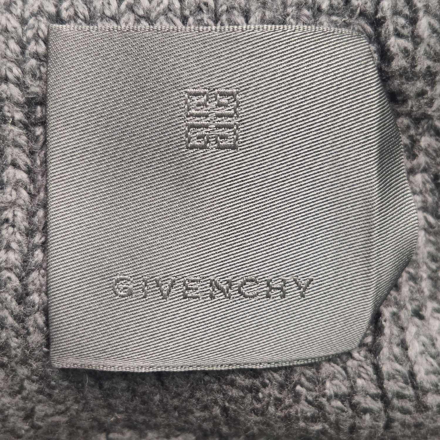 Givenchy Givenchy Black Cable Knit Crew Neck Sweater XXL Size US XXL / EU 58 / 5 - 9 Thumbnail