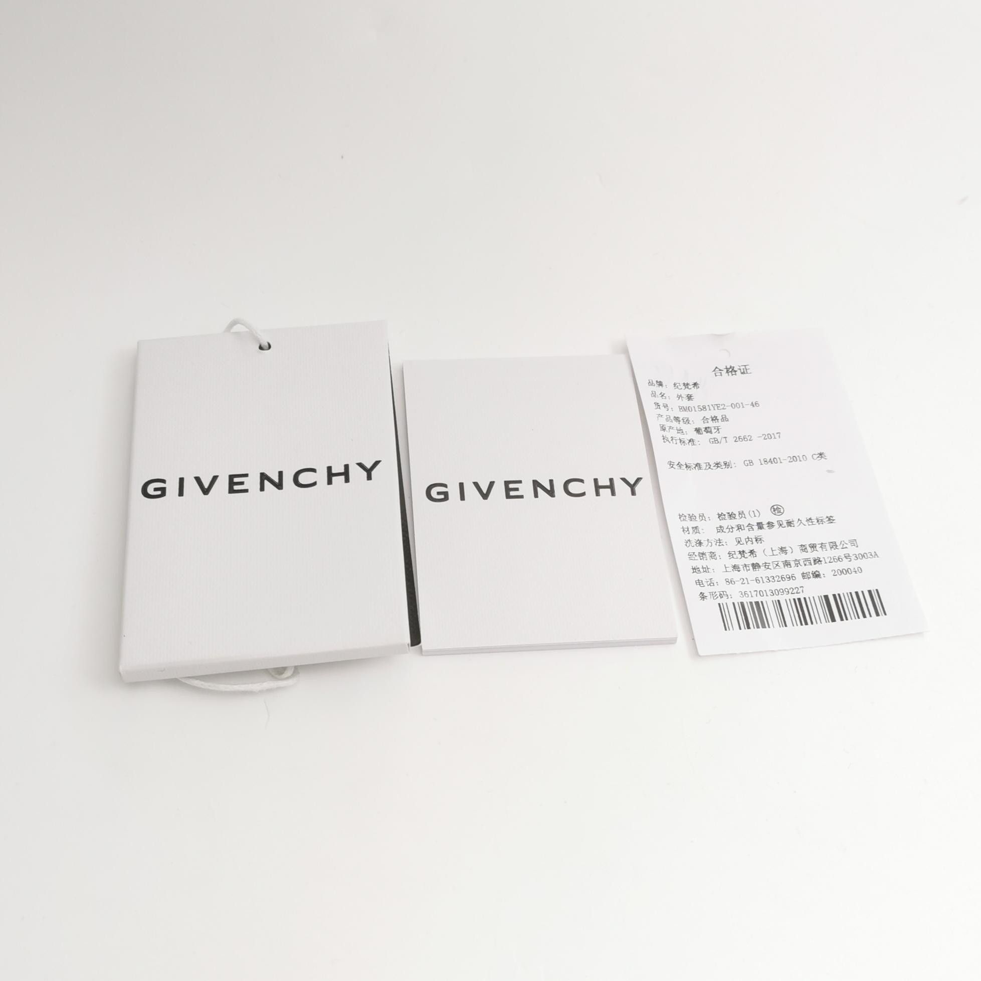Givenchy Givenchy M Cotton Single-Breasted Lapel Jacket Size US M / EU 48-50 / 2 - 14 Thumbnail