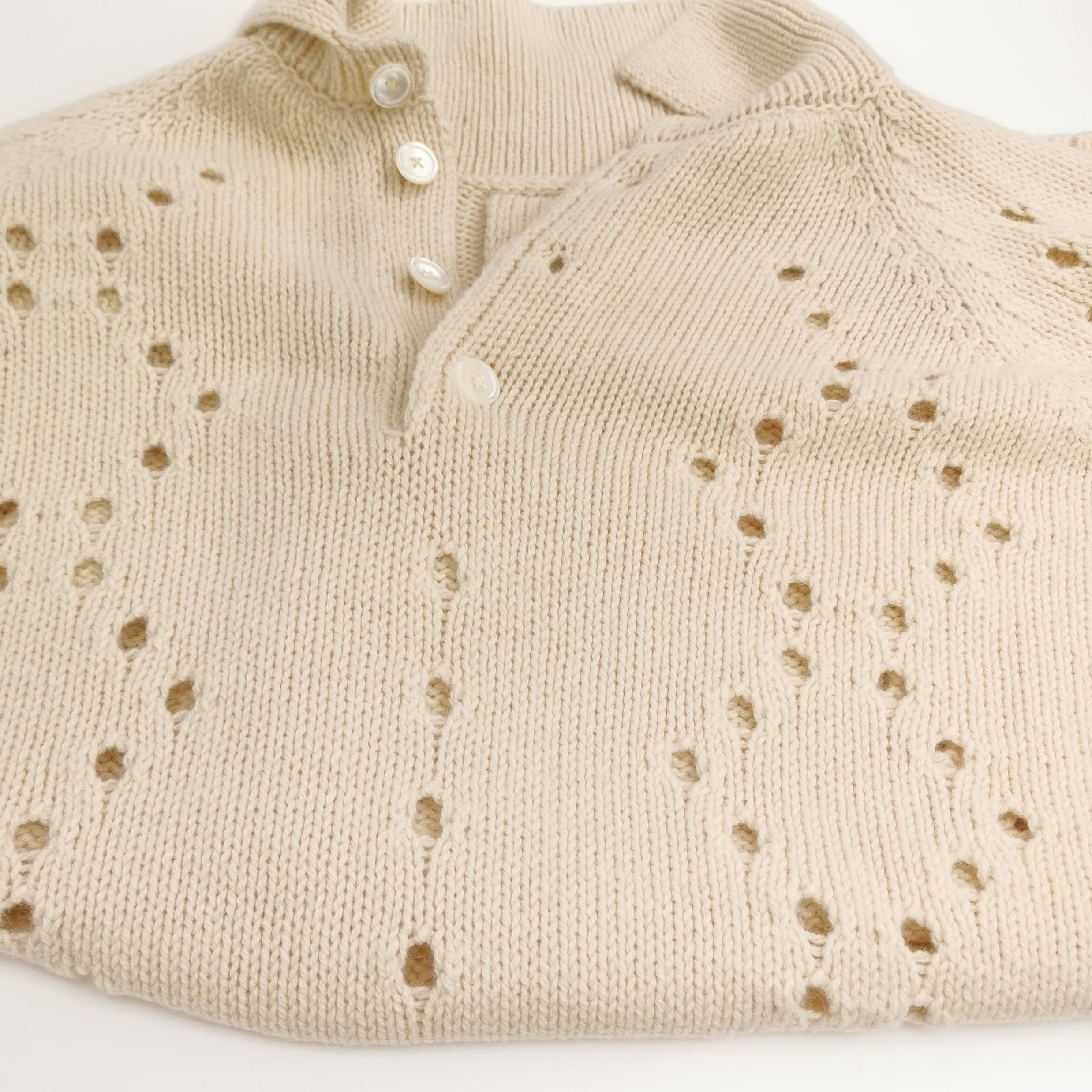 Givenchy Givenchy Alpaca Yak Wool Blend Lapel Sweater L Size US L / EU 52-54 / 3 - 5 Thumbnail