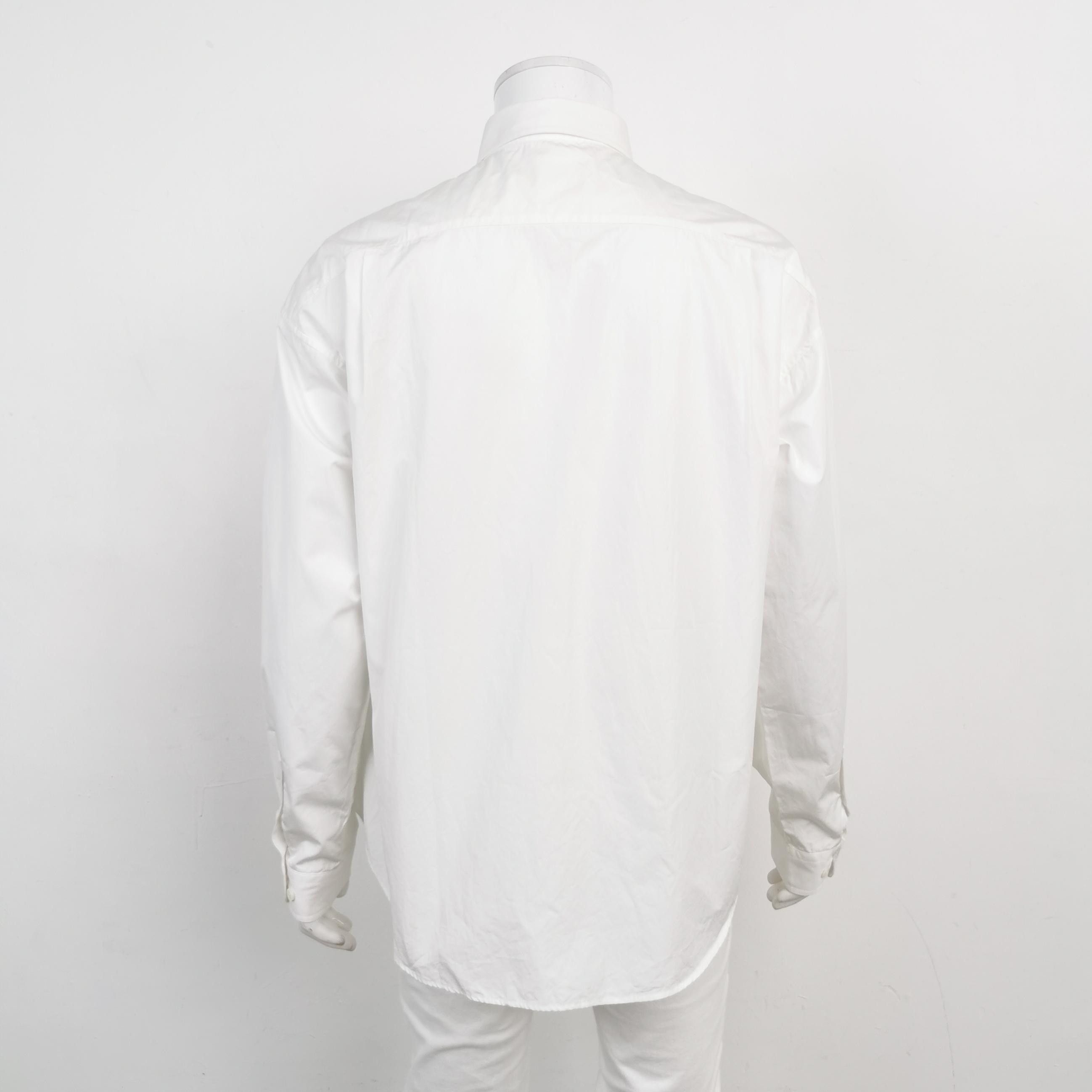Givenchy Givenchy Cotton Solid Single - Breasted Spread Collar Shirt S/37 Size US S / EU 44-46 / 1 - 3 Thumbnail