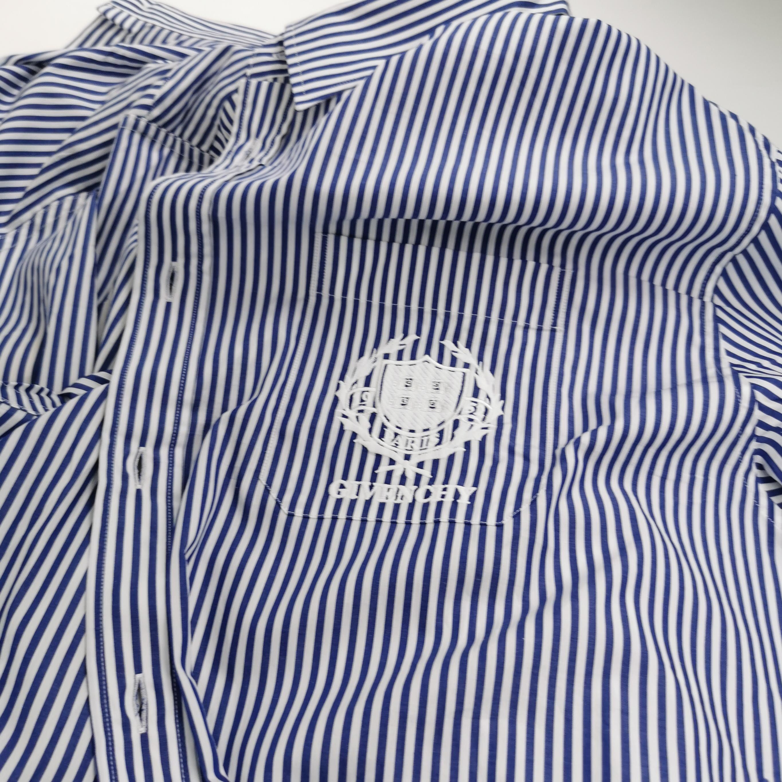 Givenchy Givenchy Striped Long-Sleeve Shirt L/48 Size US L / EU 52-54 / 3 - 6 Thumbnail