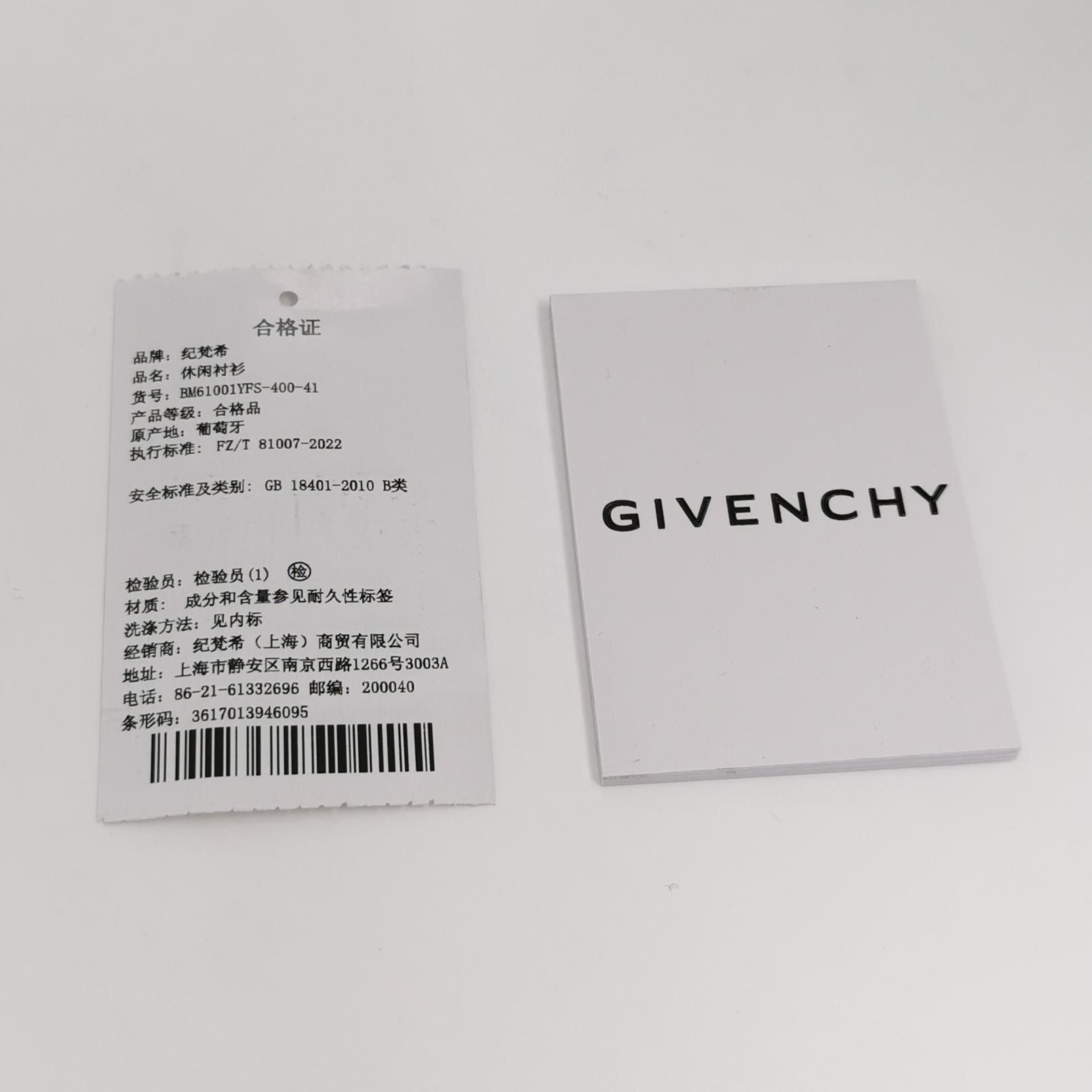 Givenchy Givenchy Striped Long-Sleeve Shirt L/48 Size US L / EU 52-54 / 3 - 9 Thumbnail
