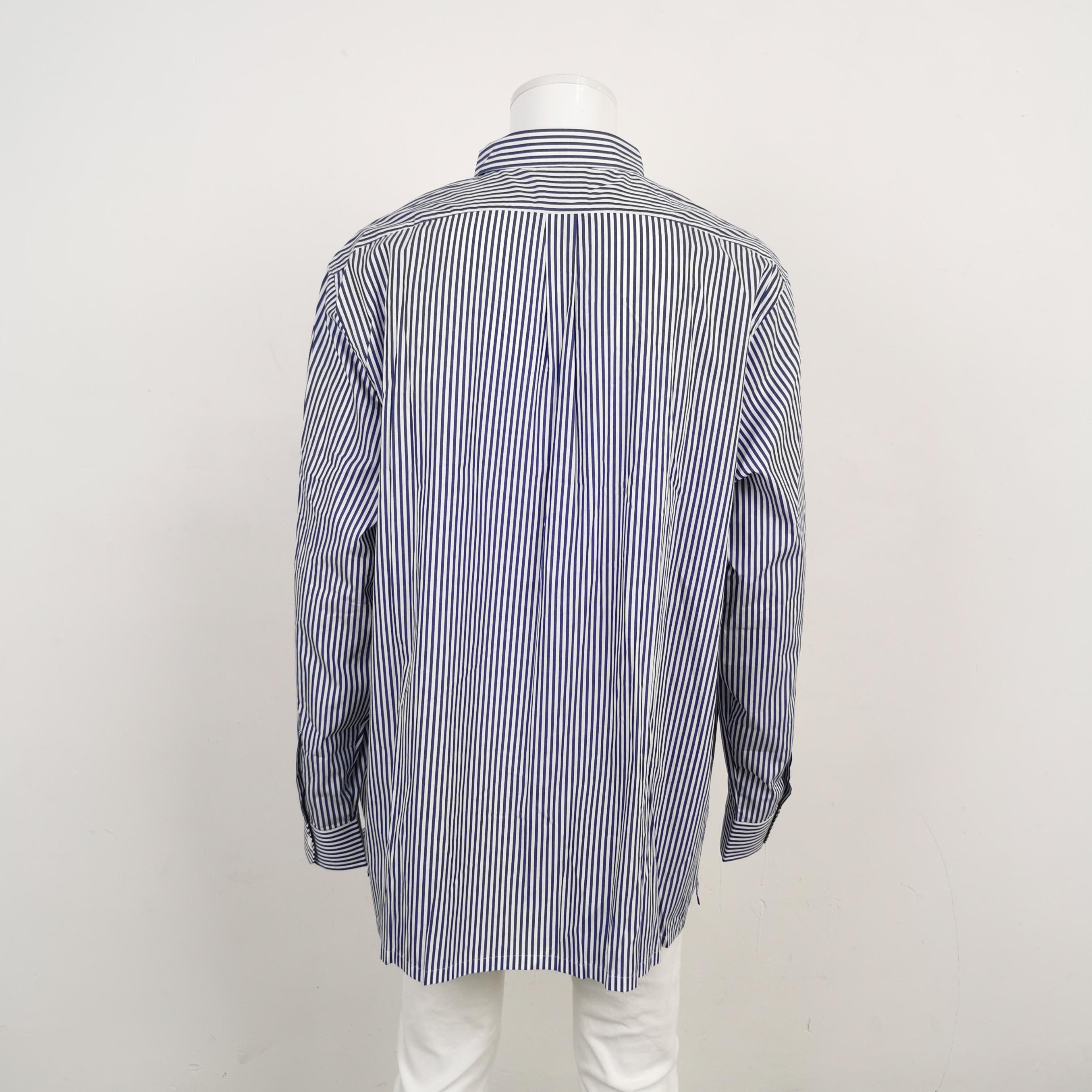 Givenchy Givenchy Striped Long-Sleeve Shirt L/48 Size US L / EU 52-54 / 3 - 3 Thumbnail
