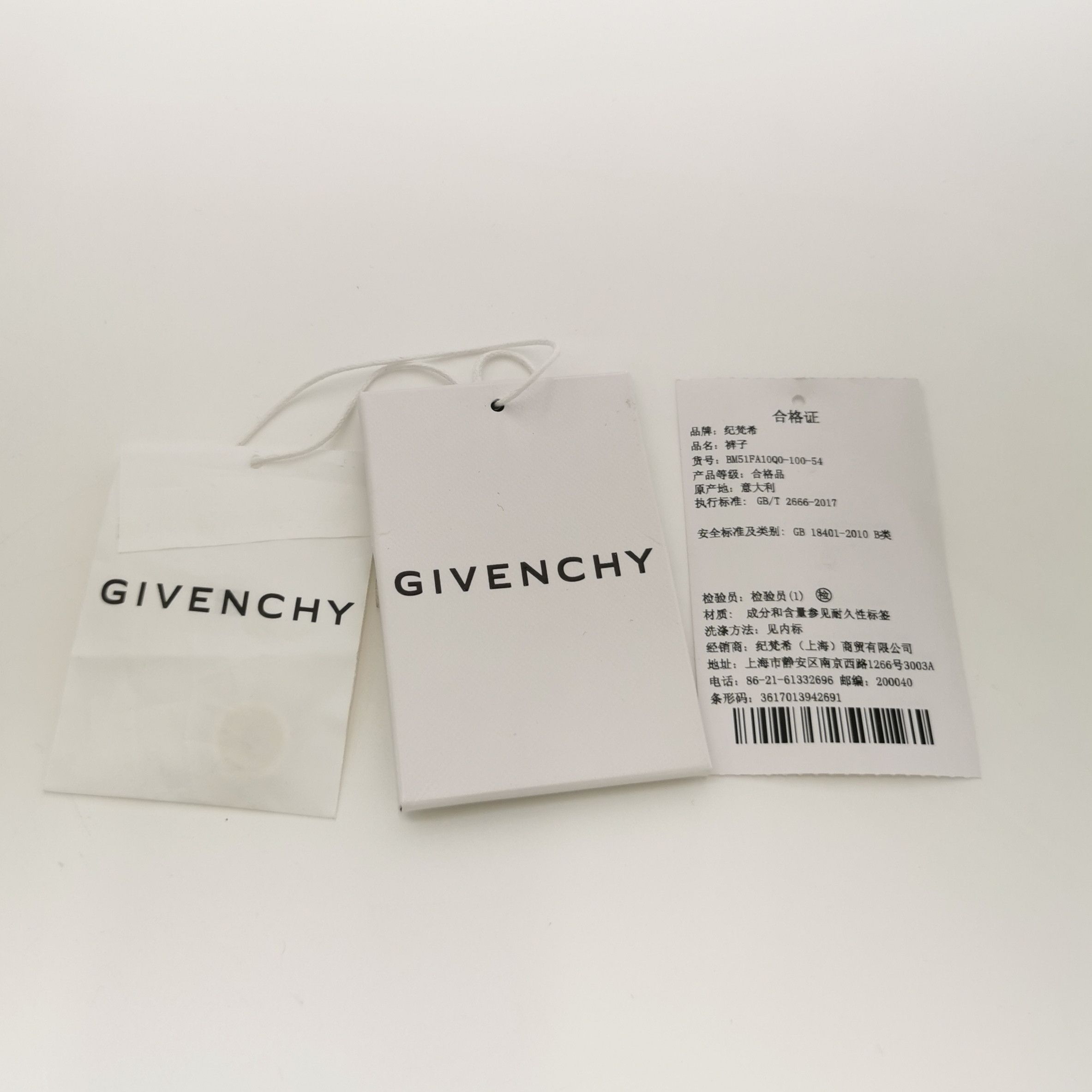 Givenchy Givenchy Cotton Contrast Stripe Collared Shirt L/42 Size US L / EU 52-54 / 3 - 8 Thumbnail