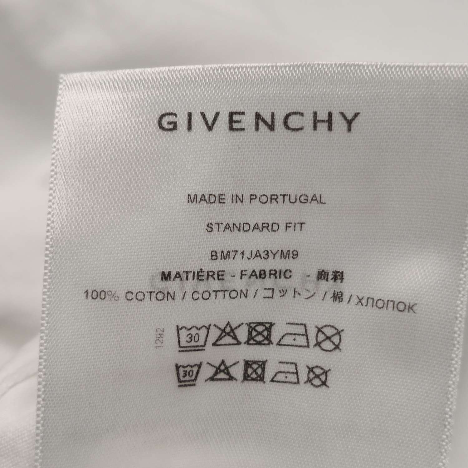 Givenchy Givenchy Striped Short-Sleeve Cotton Collared Shirt Size US M / EU 48-50 / 2 - 16 Thumbnail
