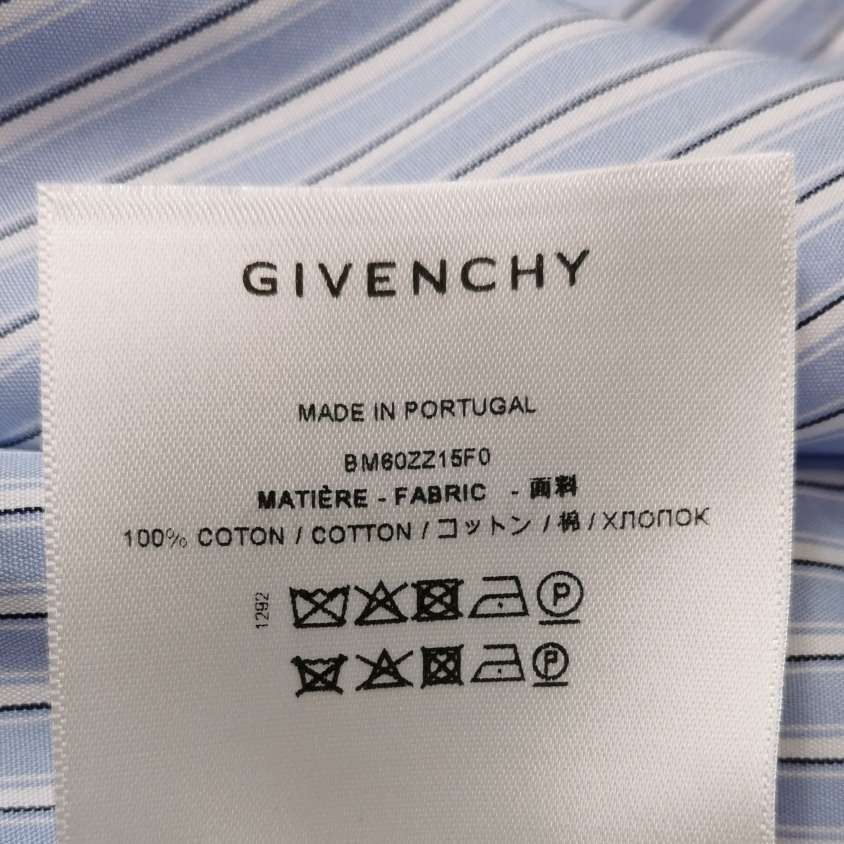 Givenchy Givenchy Cotton Embroidered Collar Short-Sleeve Shirt M Size US M / EU 48-50 / 2 - 17 Thumbnail