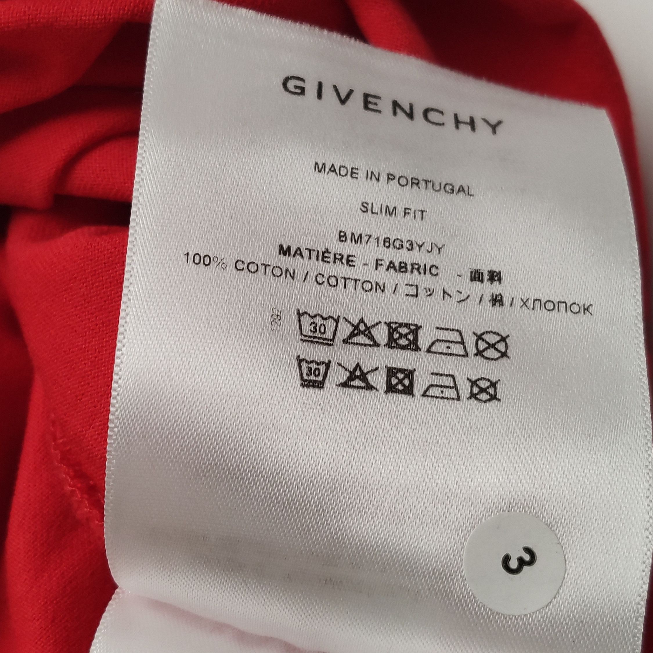 Givenchy Givenchy Red Dragon Print Crew Neck T-Shirt XL Size US XL / EU 56 / 4 - 16 Thumbnail