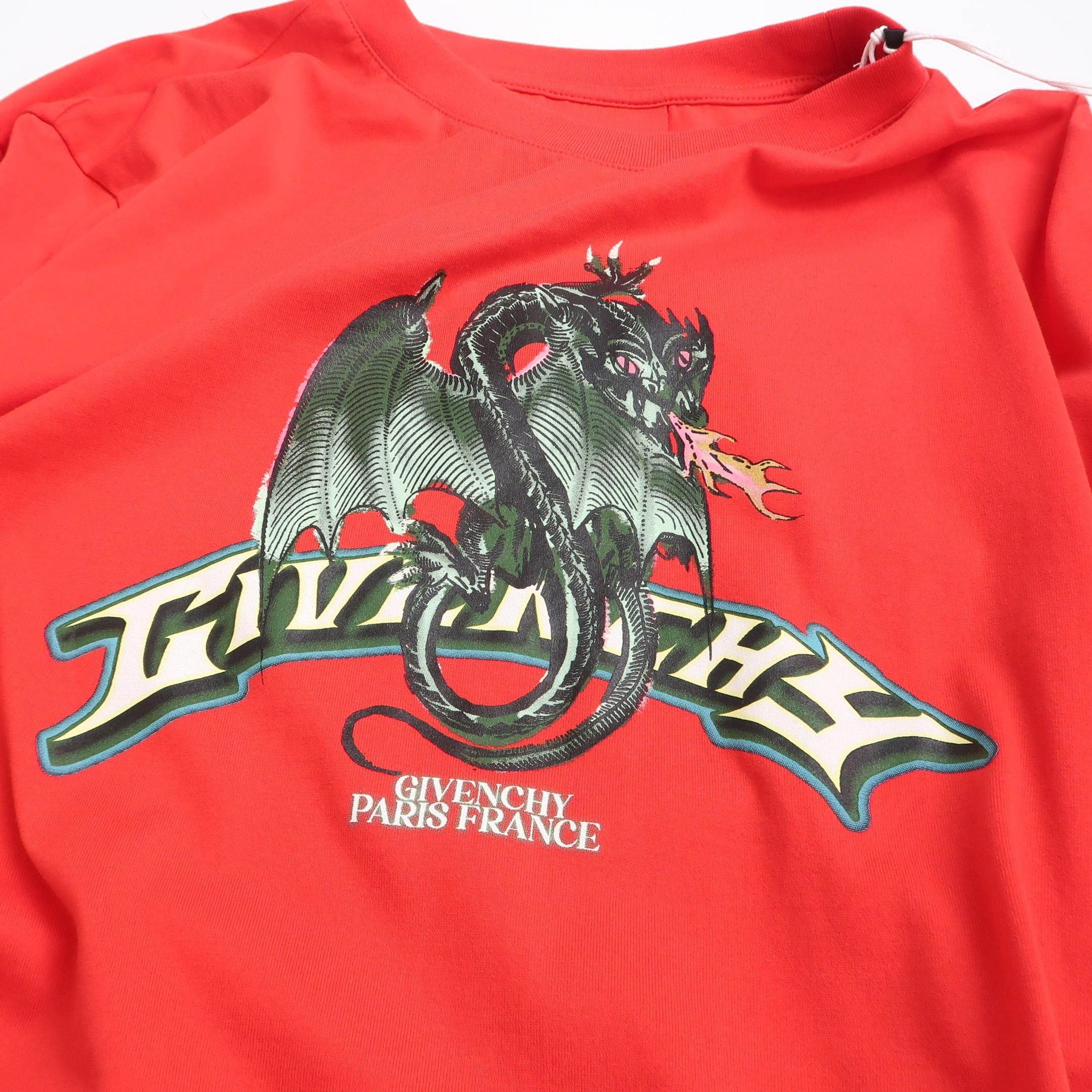 Givenchy Givenchy M Cotton Graphic Crew Neck T-Shirt Size US M / EU 48-50 / 2 - 5 Thumbnail