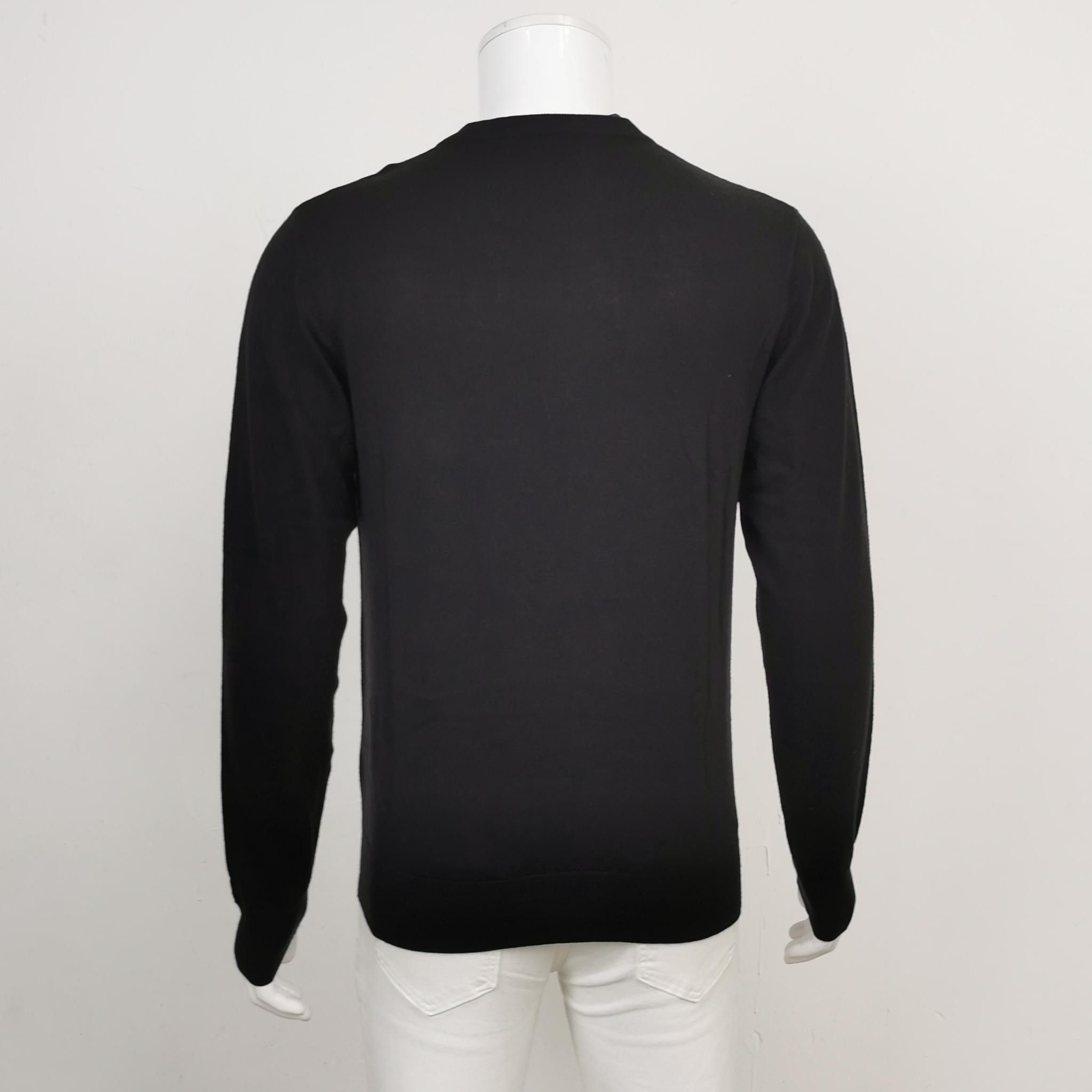 Givenchy Givenchy M Wool Solid Crewneck Sweater Size US M / EU 48-50 / 2 - 4 Thumbnail