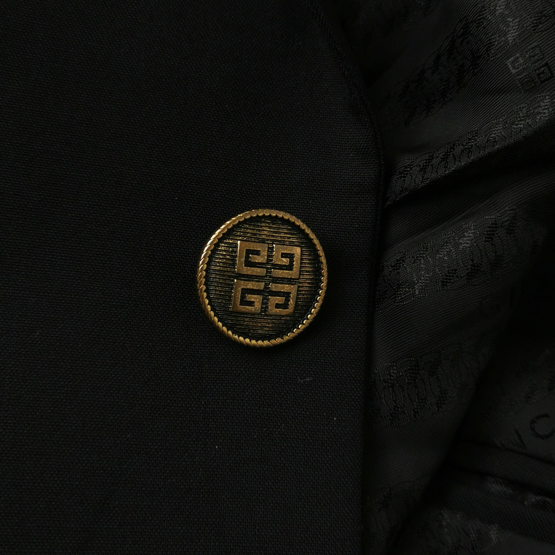 Givenchy Givenchy Black Blazer with Gold Buttons Size US S / EU 44-46 / 1 - 6 Thumbnail