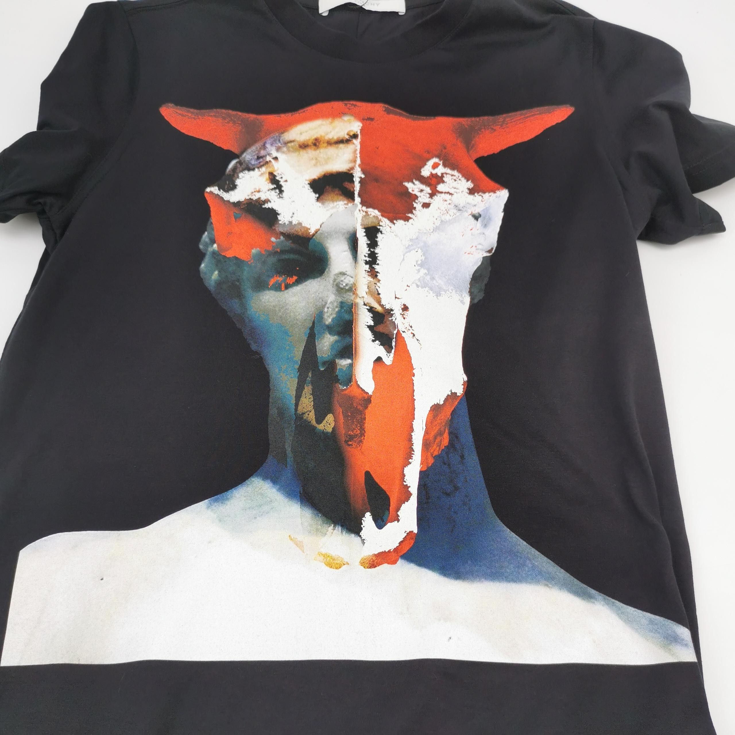 Givenchy Givenchy XS Cotton Graphic Print Crew Neck T-Shirt Size US XS / EU 42 / 0 - 7 Thumbnail