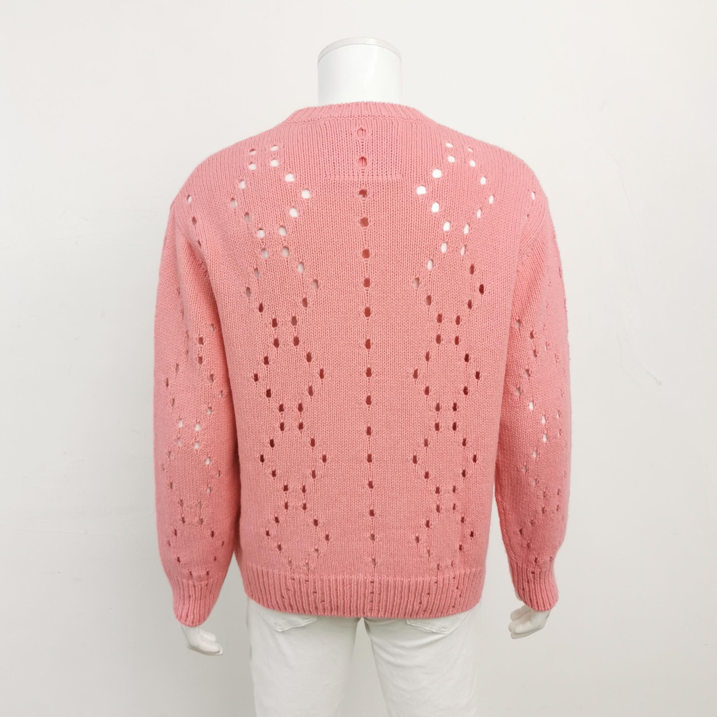 Givenchy Givenchy Cashmere-Alpaca Blend Crew Neck Sweater XXS Size US XXS / EU 40 - 4 Thumbnail