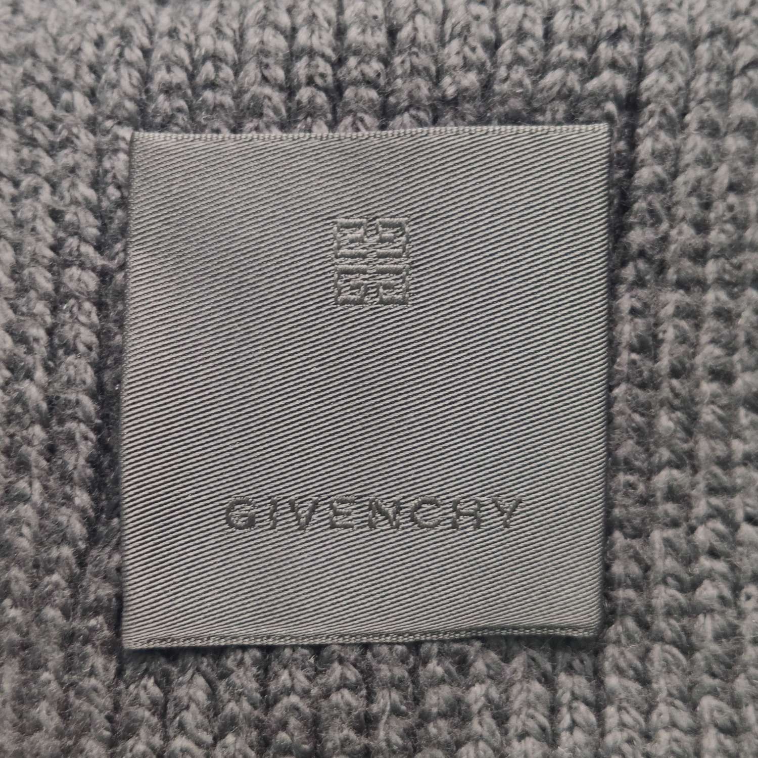 Givenchy Givenchy Black Cable Knit Crew Neck Sweater XL Size US XL / EU 56 / 4 - 9 Thumbnail