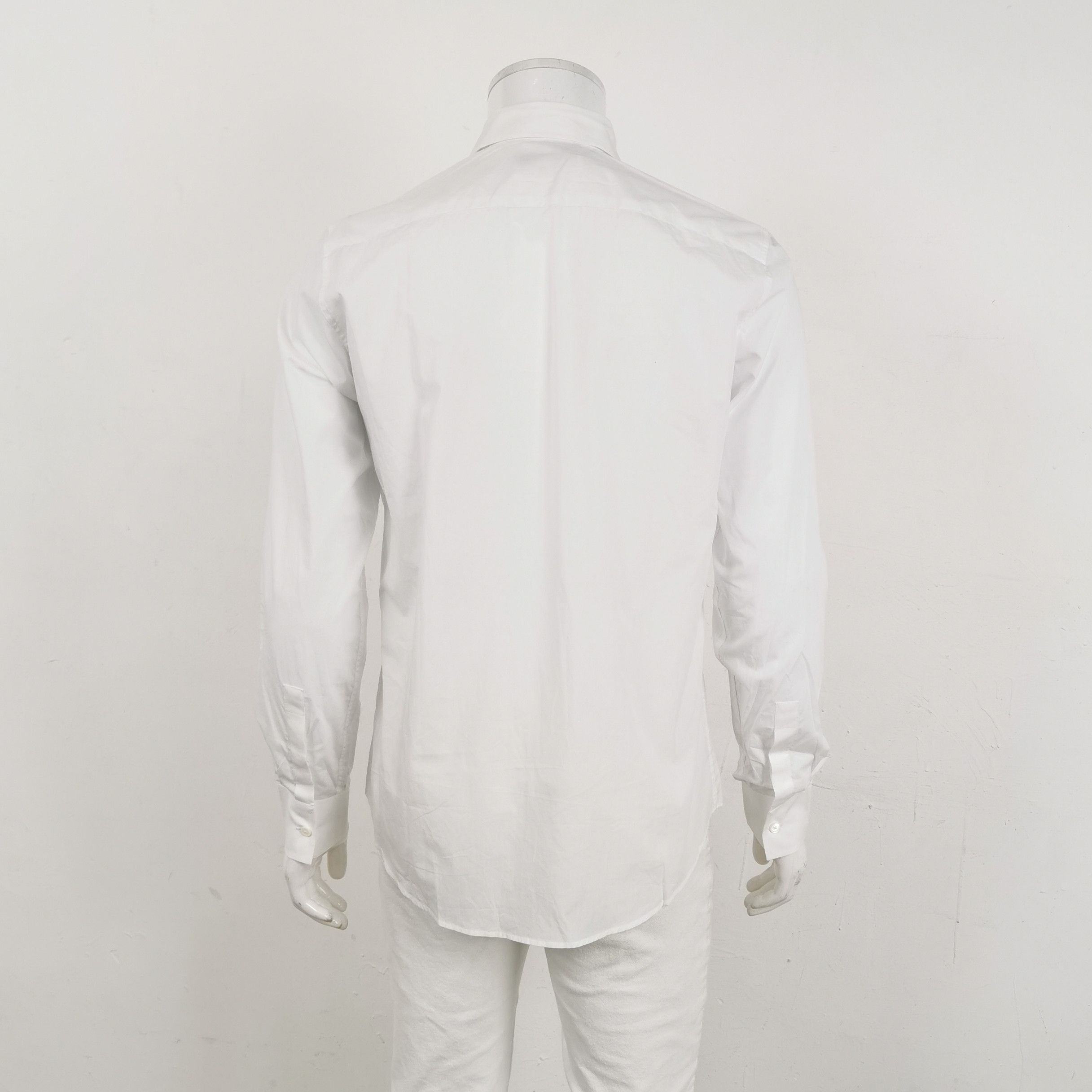 Givenchy Givenchy Cotton Solid Spread Collar Long-Sleeve Shirt Size US M / EU 48-50 / 2 - 3 Thumbnail