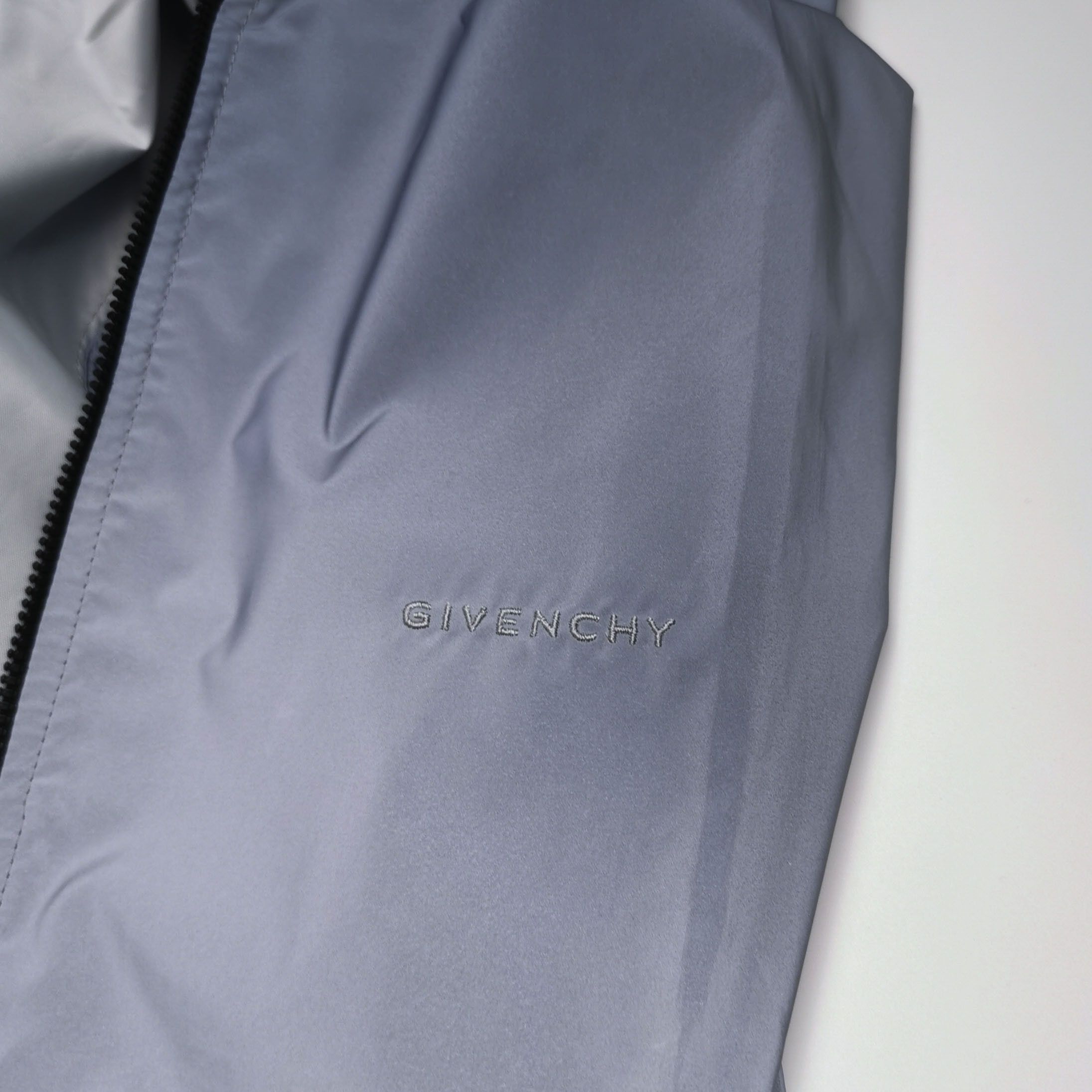 Givenchy Givenchy Gray Zip Hooded Jacket XXL Size US XXL / EU 58 / 5 - 6 Thumbnail
