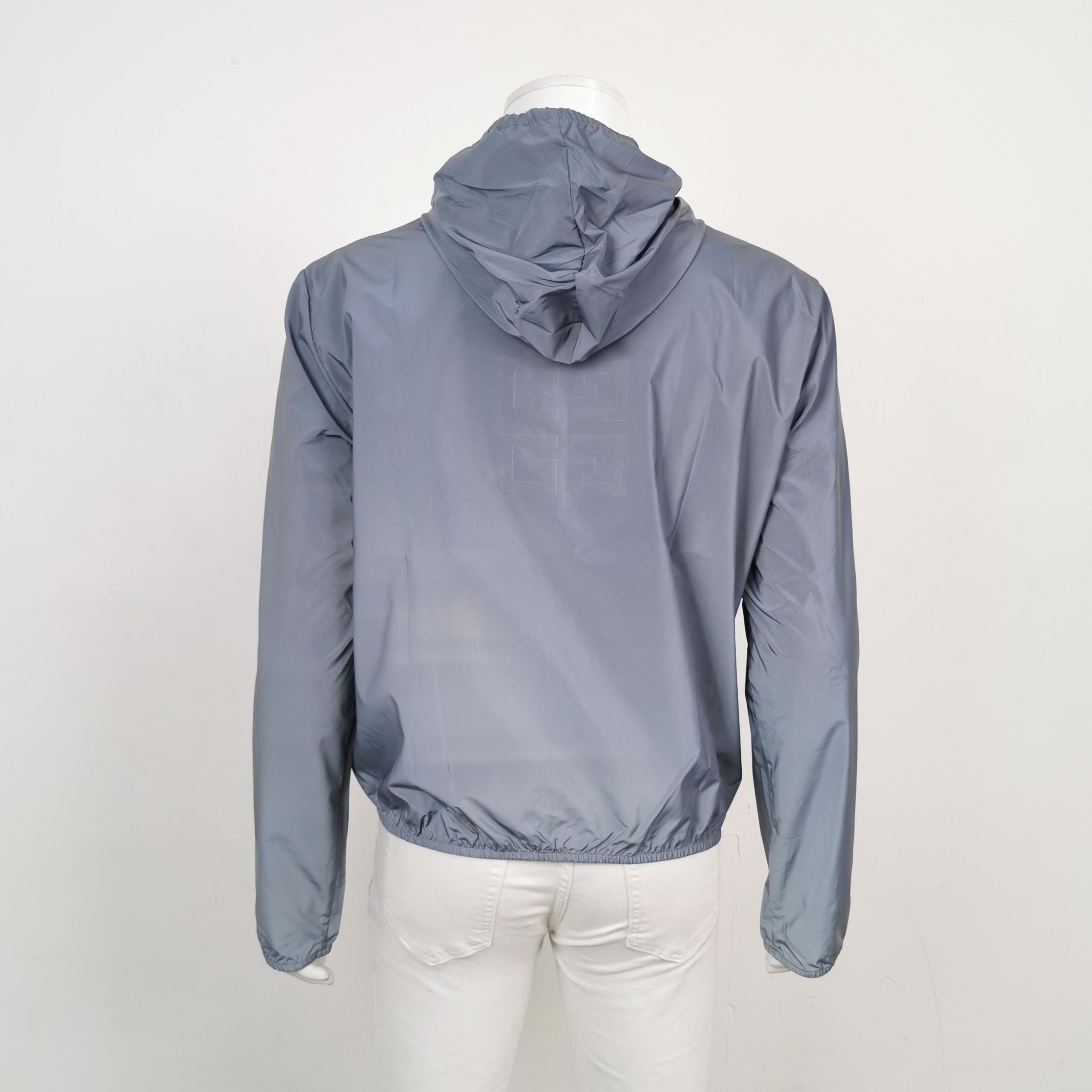 Givenchy Givenchy Gray Zip Hooded Jacket XXL Size US XXL / EU 58 / 5 - 3 Thumbnail
