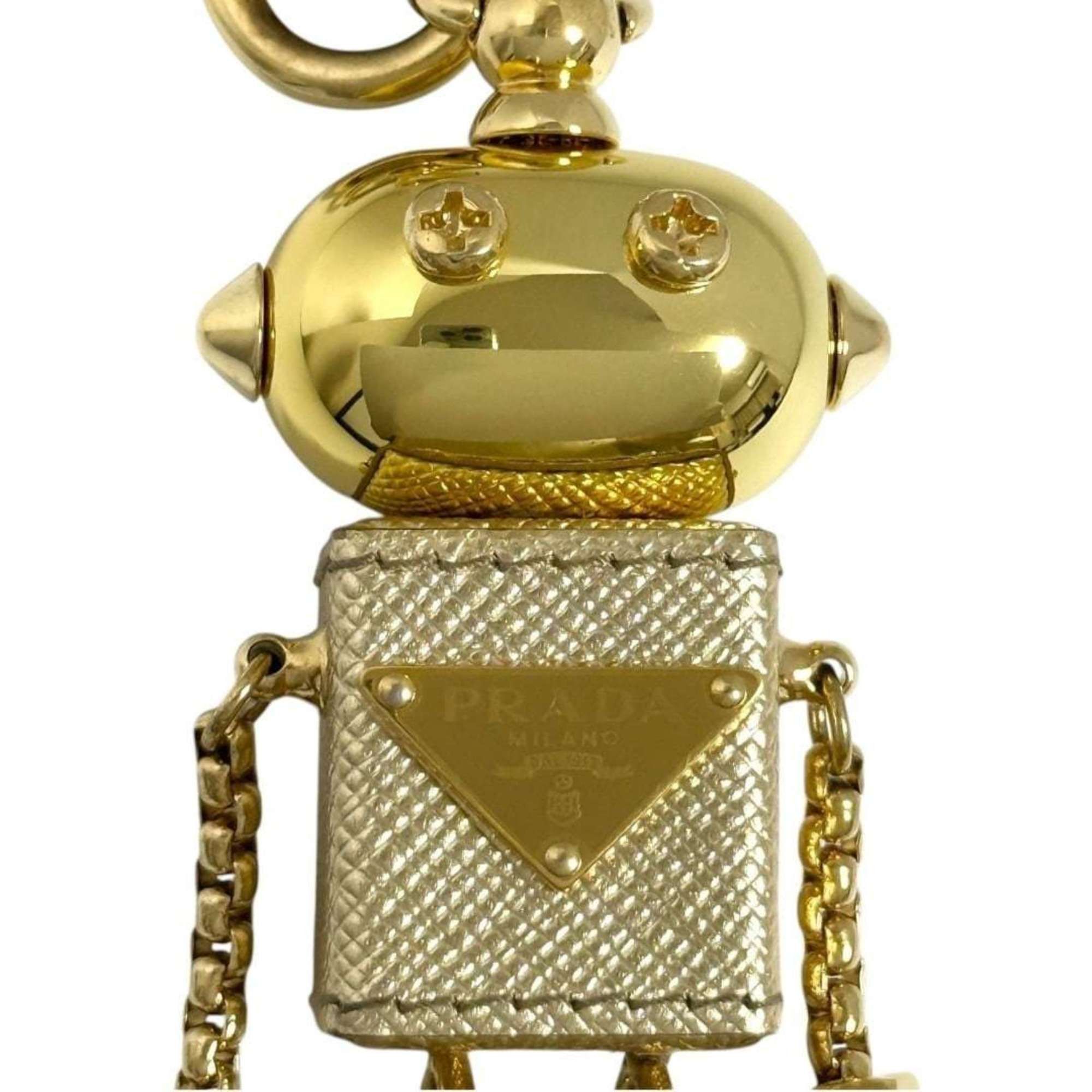Prada Prada Women's/Men's Robot Keychain/Key Ring Charm Size ONE SIZE - 2 Thumbnail