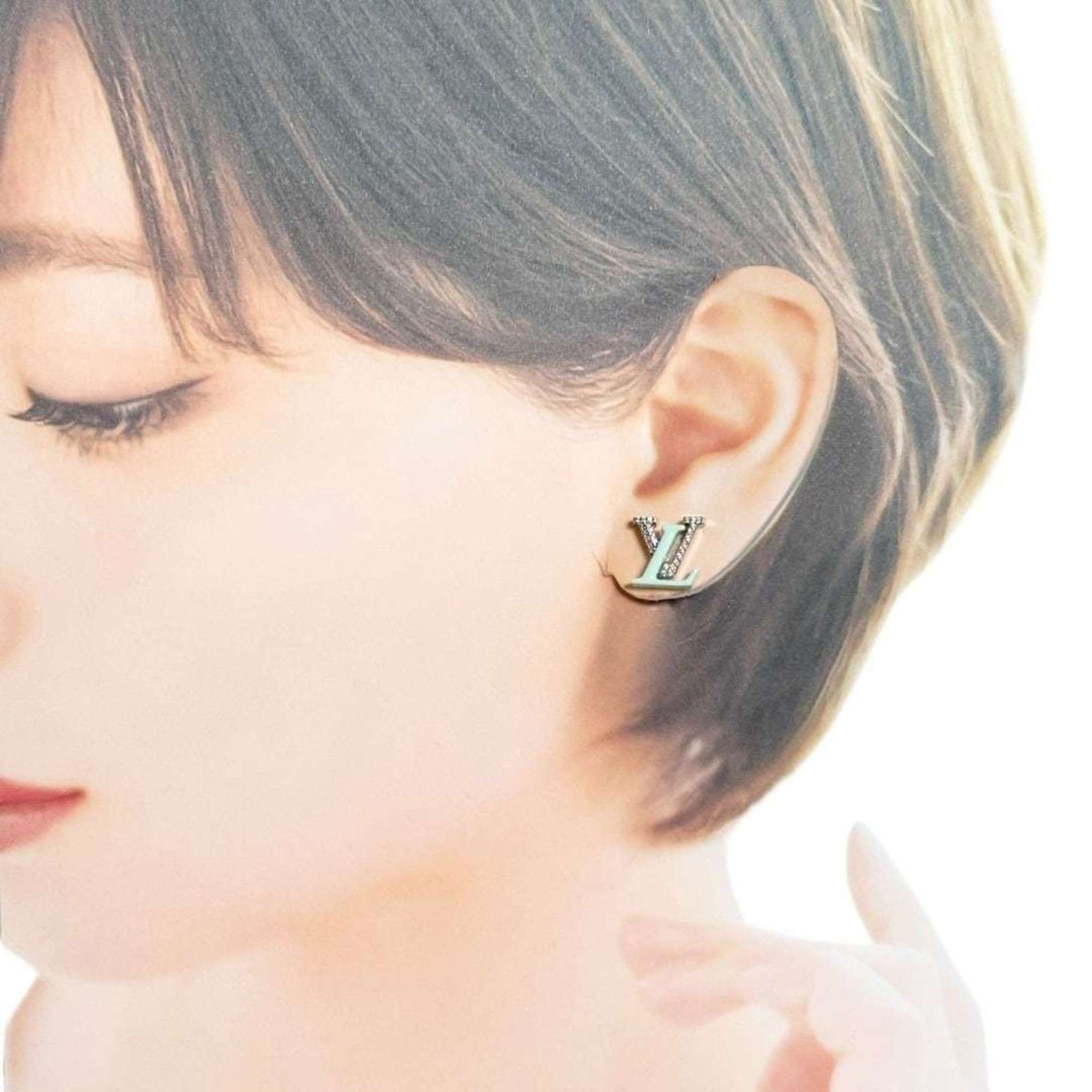 Louis Vuitton Louis Vuitton Iconic Men's/Women's Earrings, Single Ear, Only 1 Piece Size ONE SIZE - 10 Thumbnail